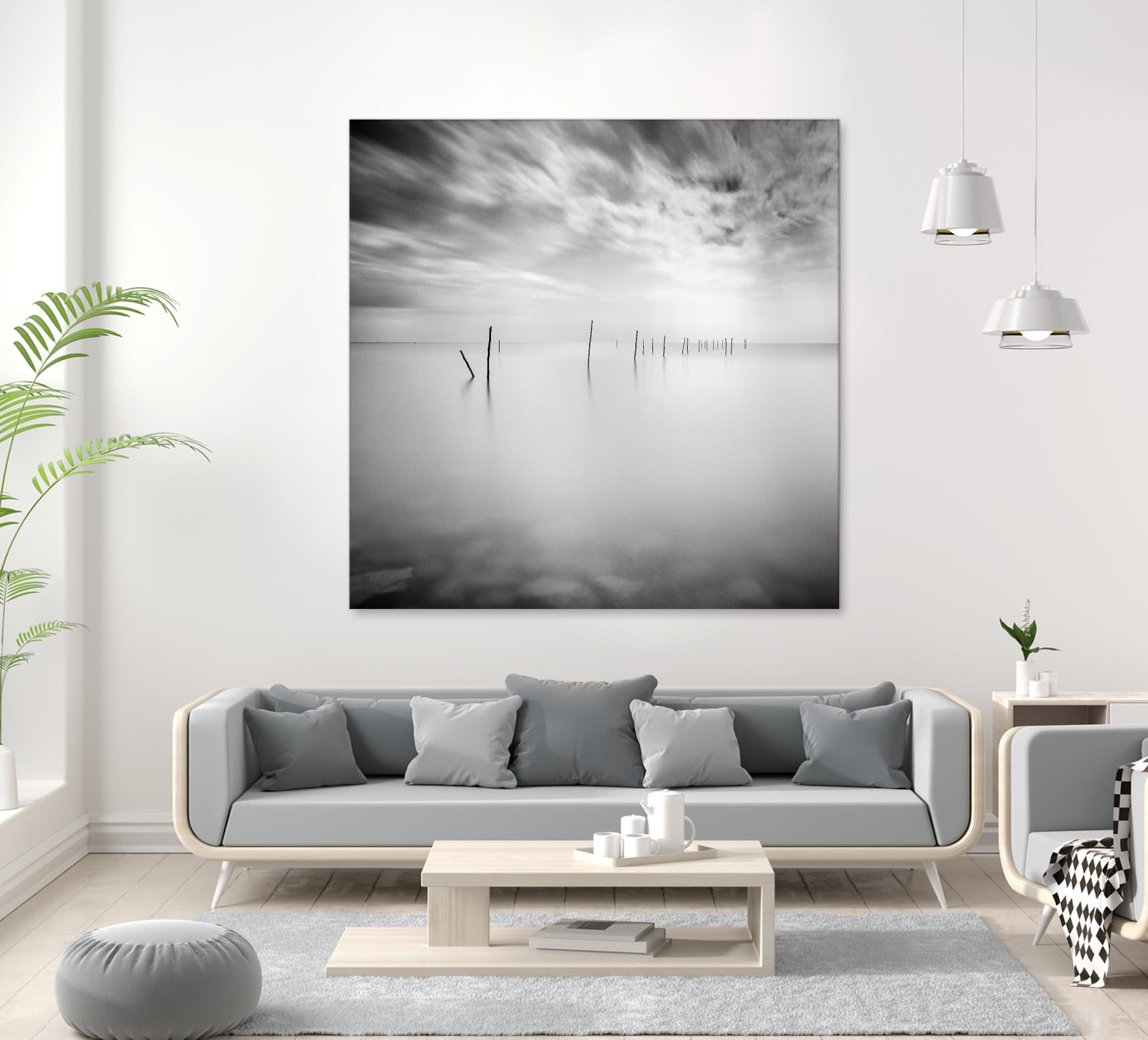 Twenty Two Sticks by Wilco Dragt on GIANT ART - multicolor photography; coastal; landscapes