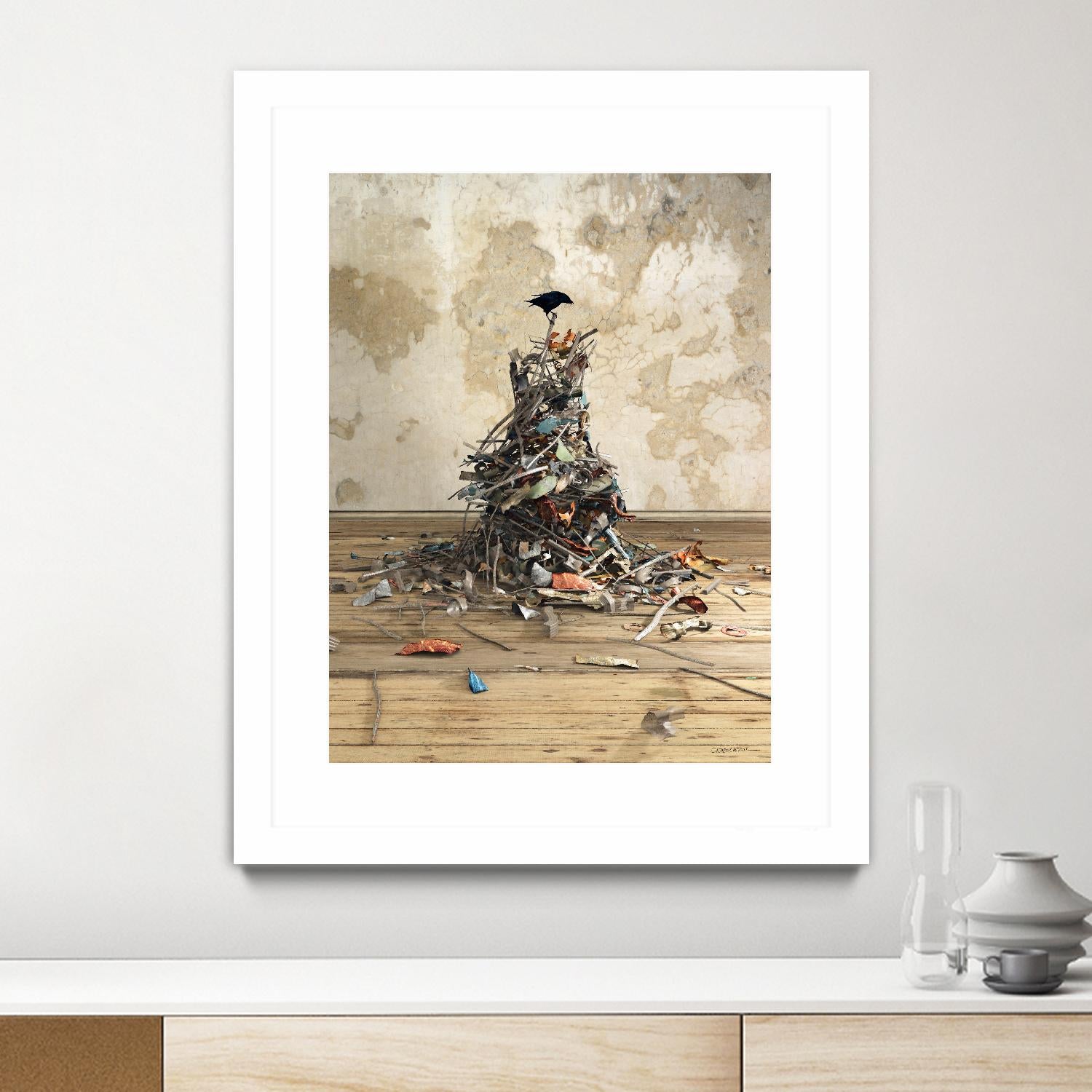 New Worth by Cynthia Decker on GIANT ART - multi contemporary, animals, urban/pop surrealism, birds