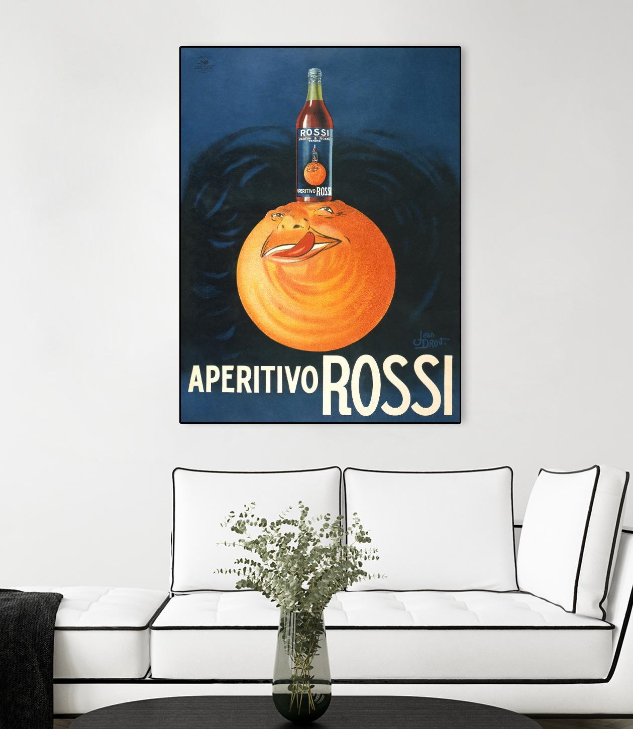 Aperitivo Rossi by Jean Droit on GIANT ART - vintage vintage