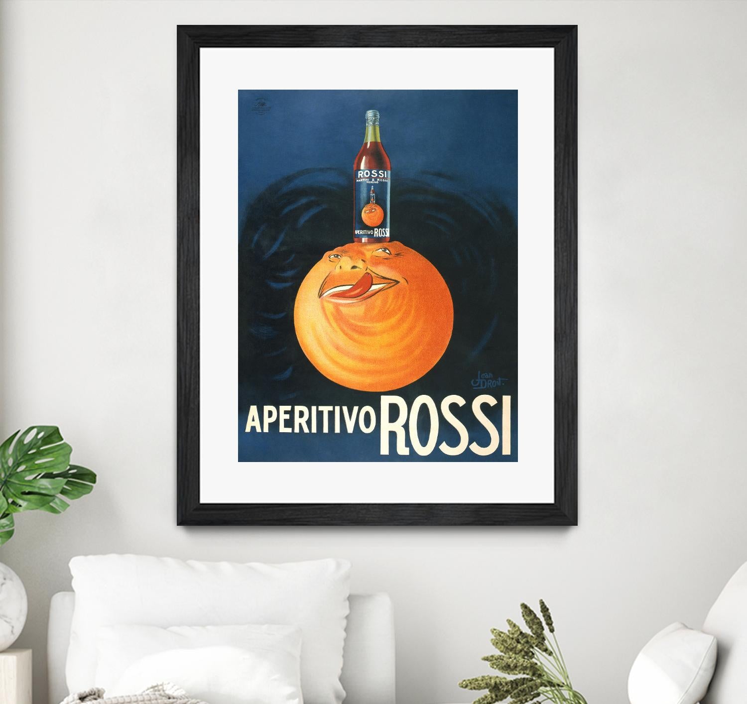 Aperitivo Rossi by Jean Droit on GIANT ART - vintage vintage