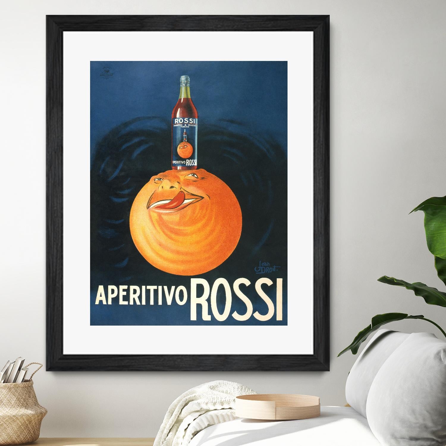 Aperitivo Rossi by Jean Droit on GIANT ART - vintage vintage