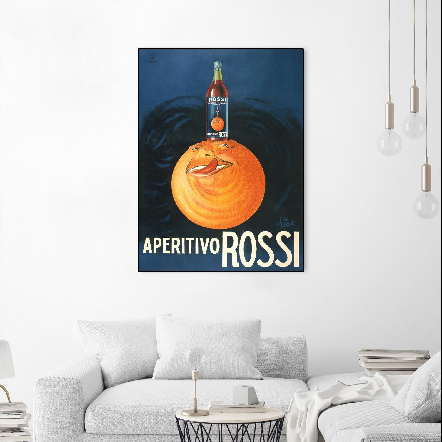 Aperitivo Rossi by Jean Droit on GIANT ART - vintage vintage