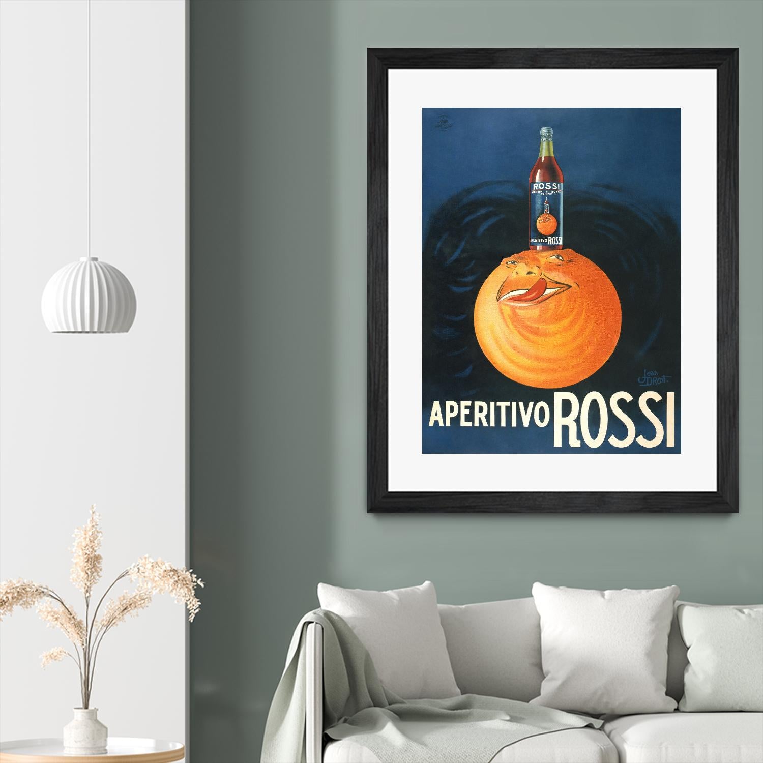 Aperitivo Rossi by Jean Droit on GIANT ART - vintage vintage