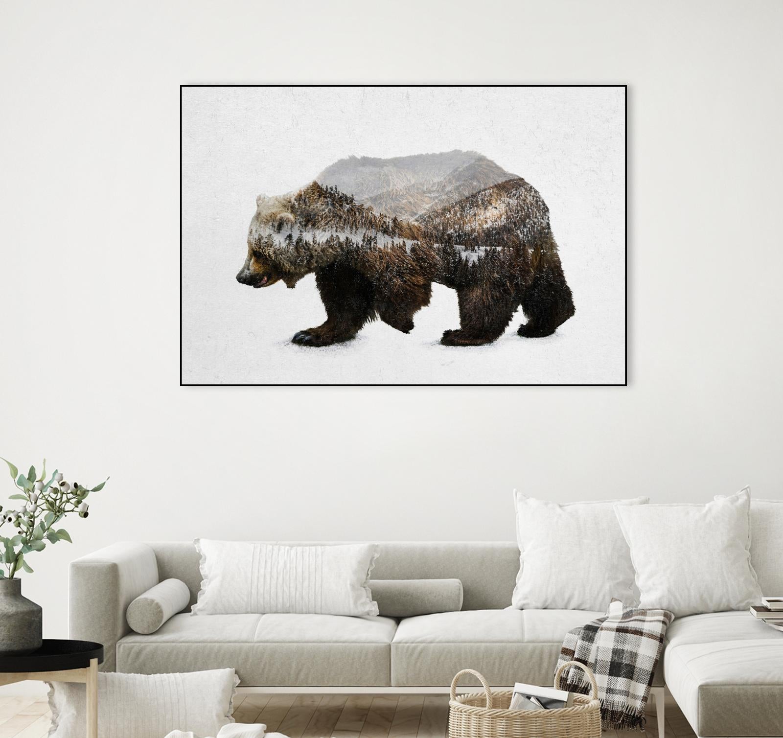 The Kodiak Brown Bear by Davies Babies on GIANT ART - white animals