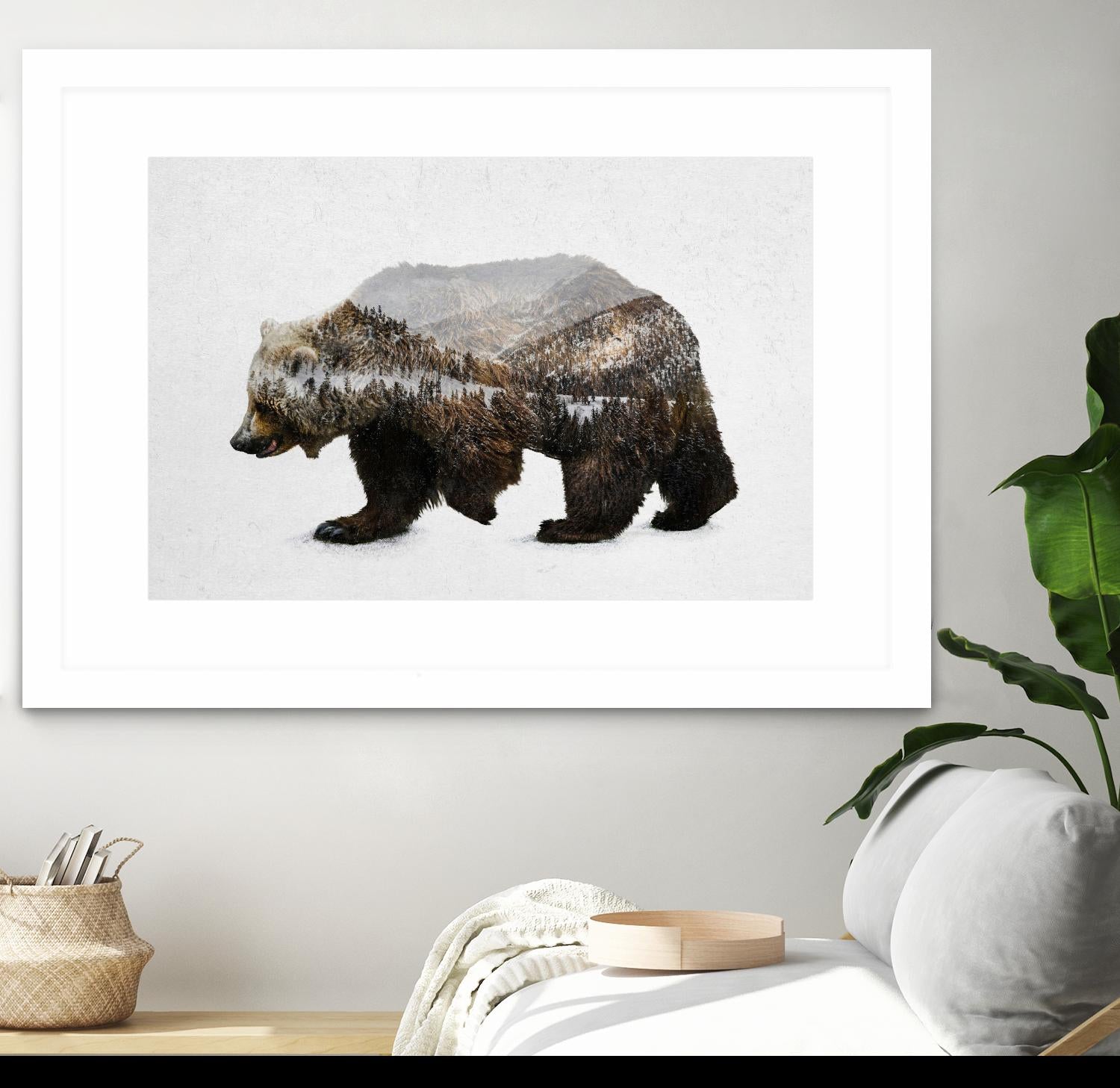 The Kodiak Brown Bear by Davies Babies on GIANT ART - white animals