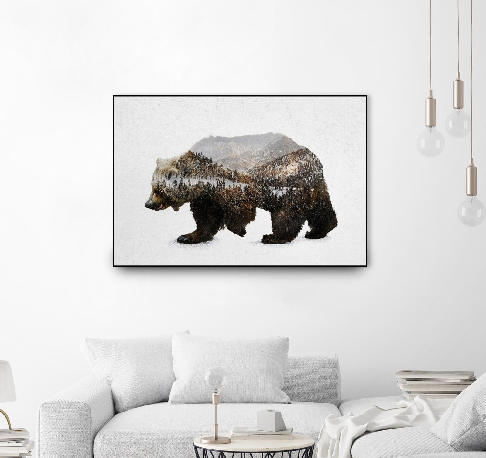 The Kodiak Brown Bear by Davies Babies on GIANT ART - white animals