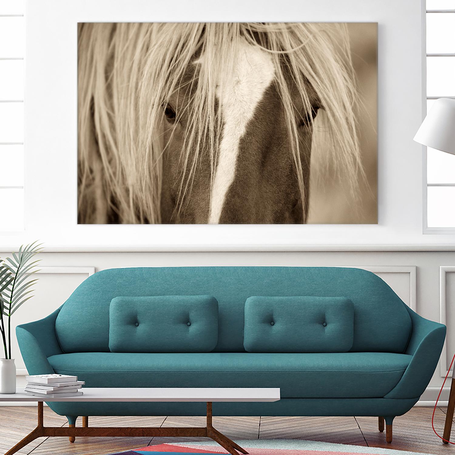 The Blonde by Lisa Dearing on GIANT ART - beige animals