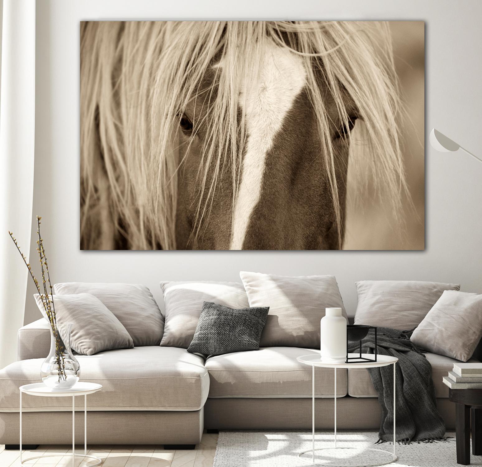 The Blonde by Lisa Dearing on GIANT ART - beige animals