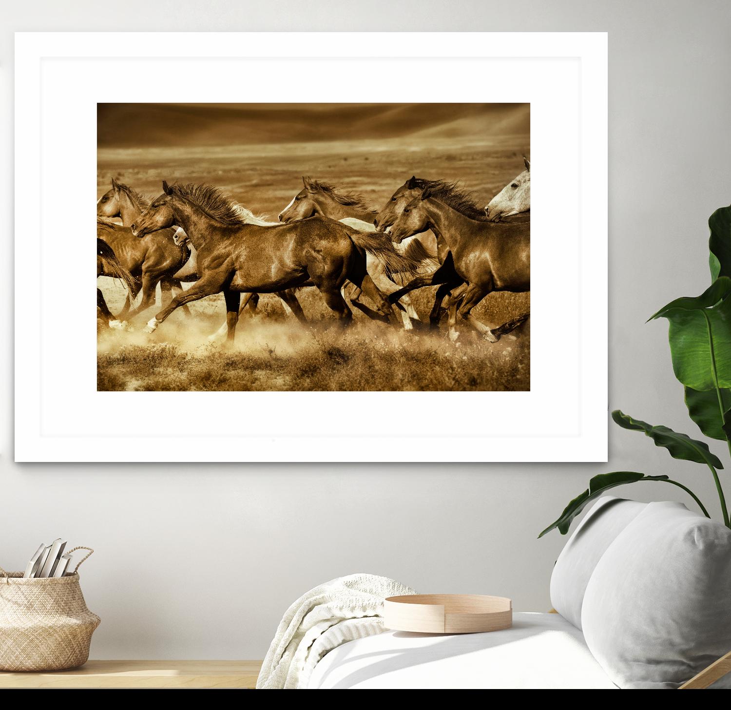 Unbroken by Lisa Dearing on GIANT ART - beige animals