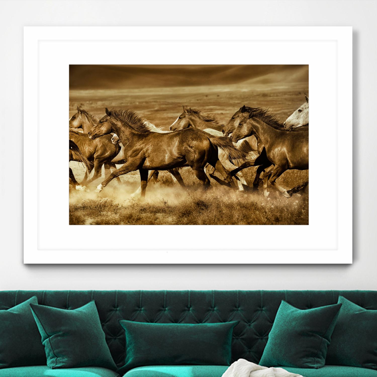 Unbroken by Lisa Dearing on GIANT ART - beige animals