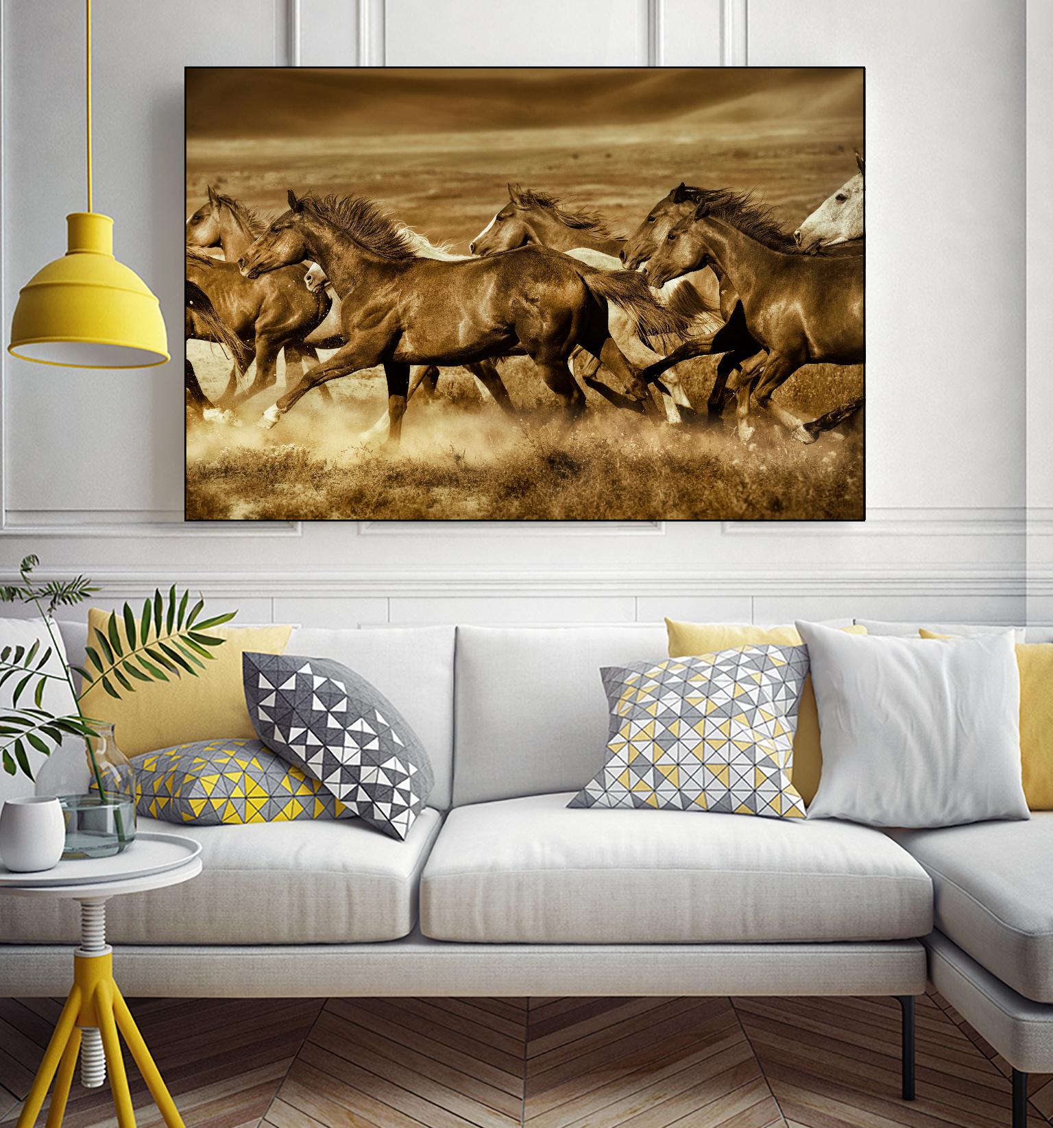 Unbroken by Lisa Dearing on GIANT ART - beige animals