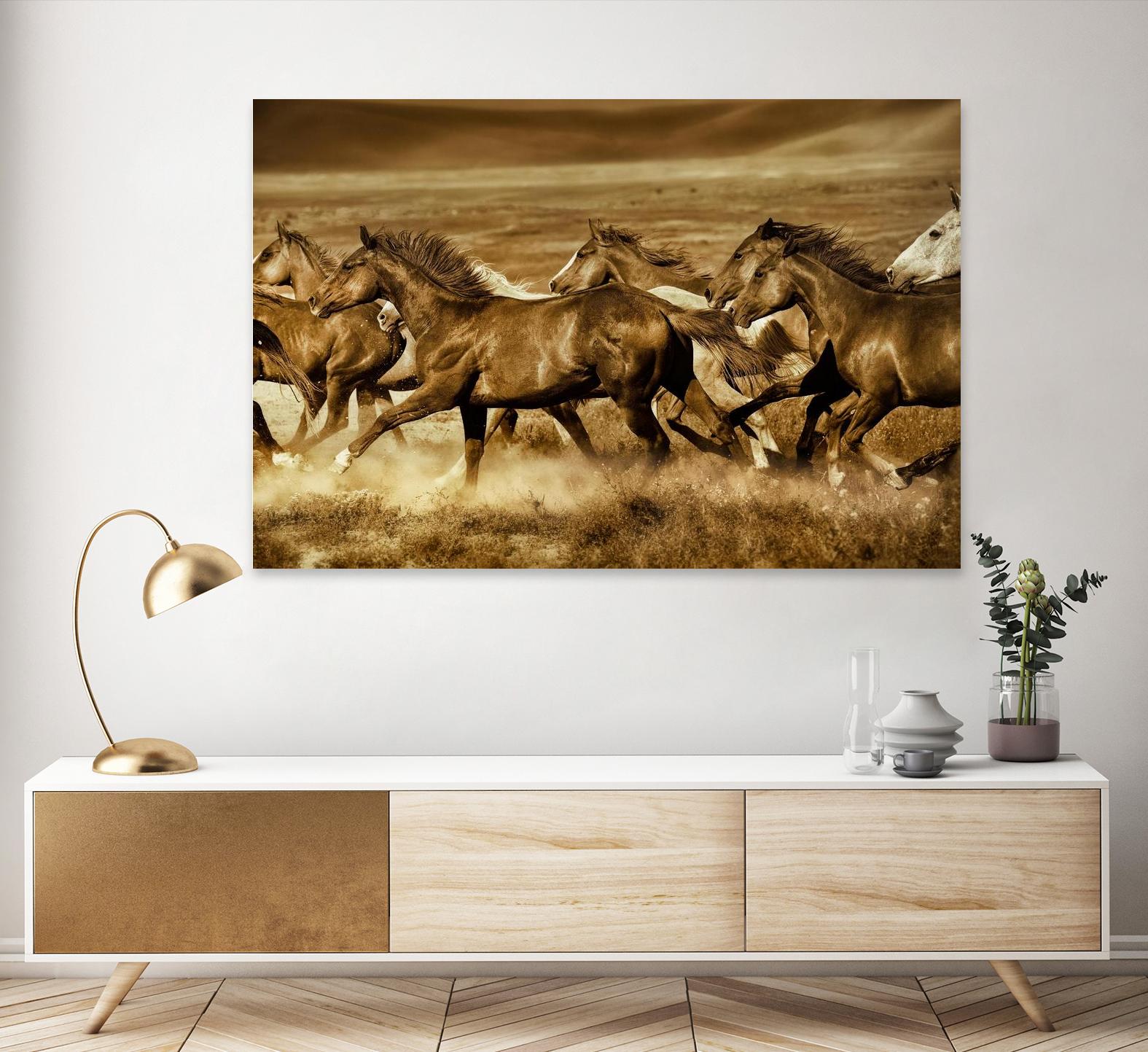 Unbroken by Lisa Dearing on GIANT ART - beige animals