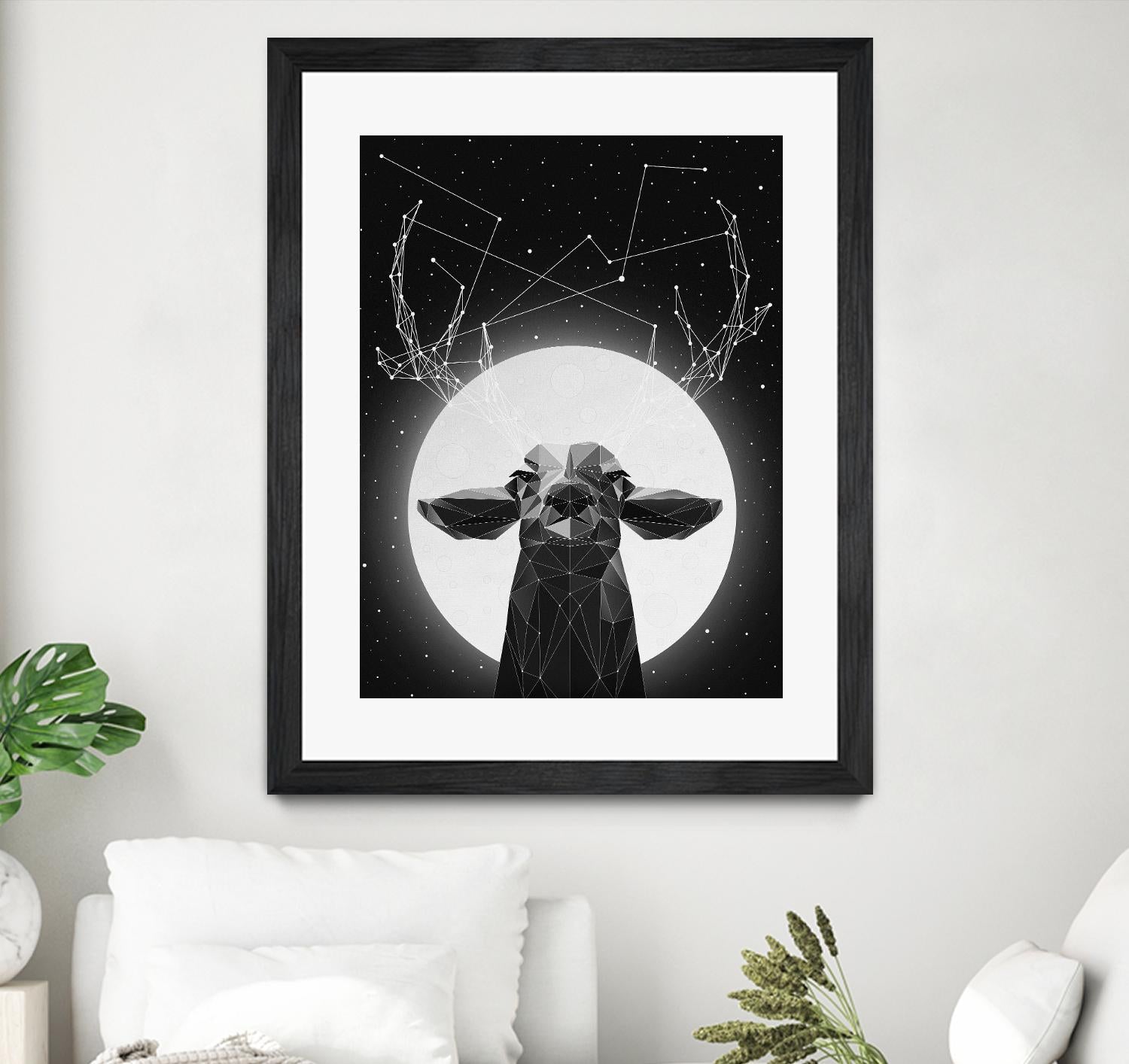 Banyon Deer by Davies Babies on GIANT ART - multicolor animals; contemporary