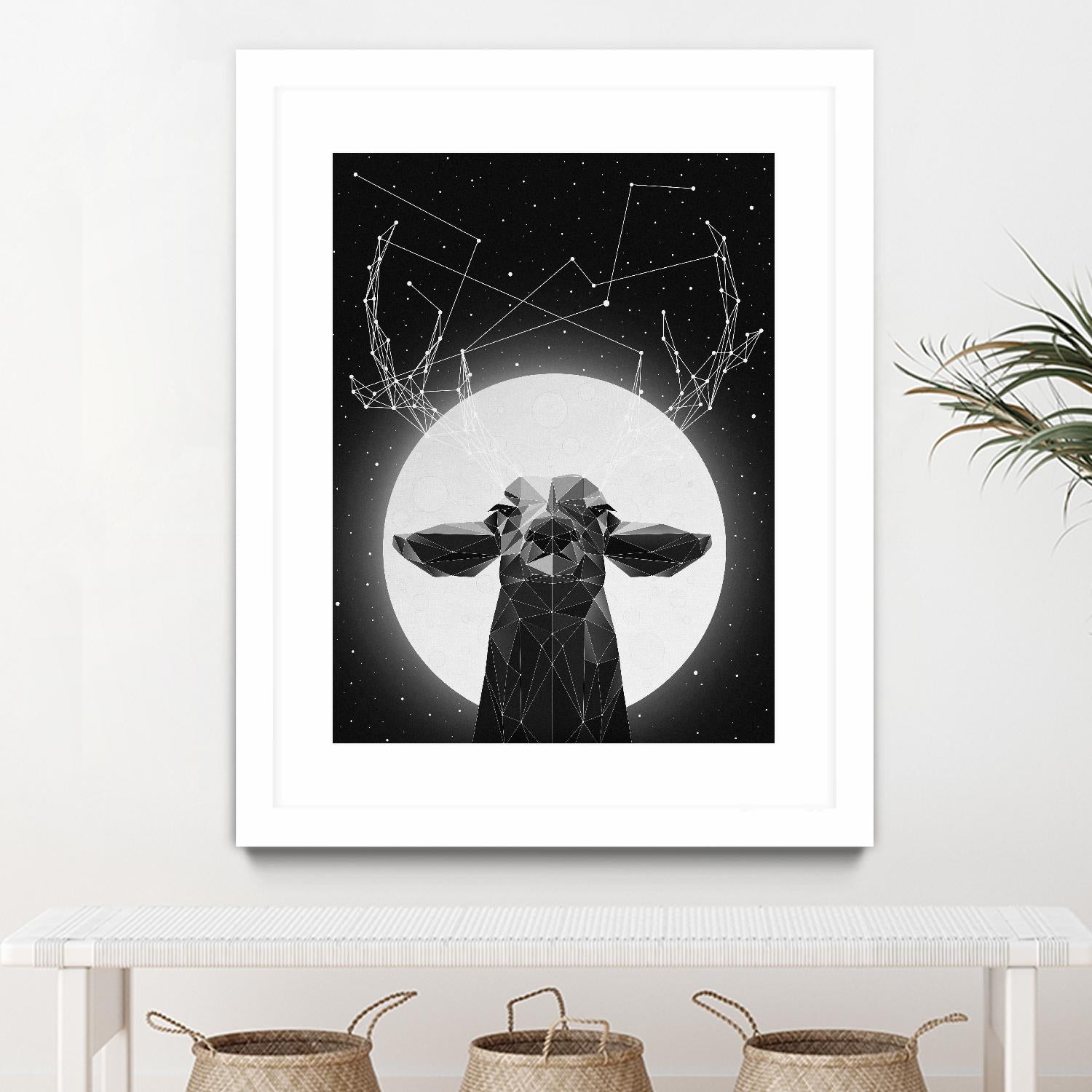 Banyon Deer by Davies Babies on GIANT ART - multicolor animals; contemporary