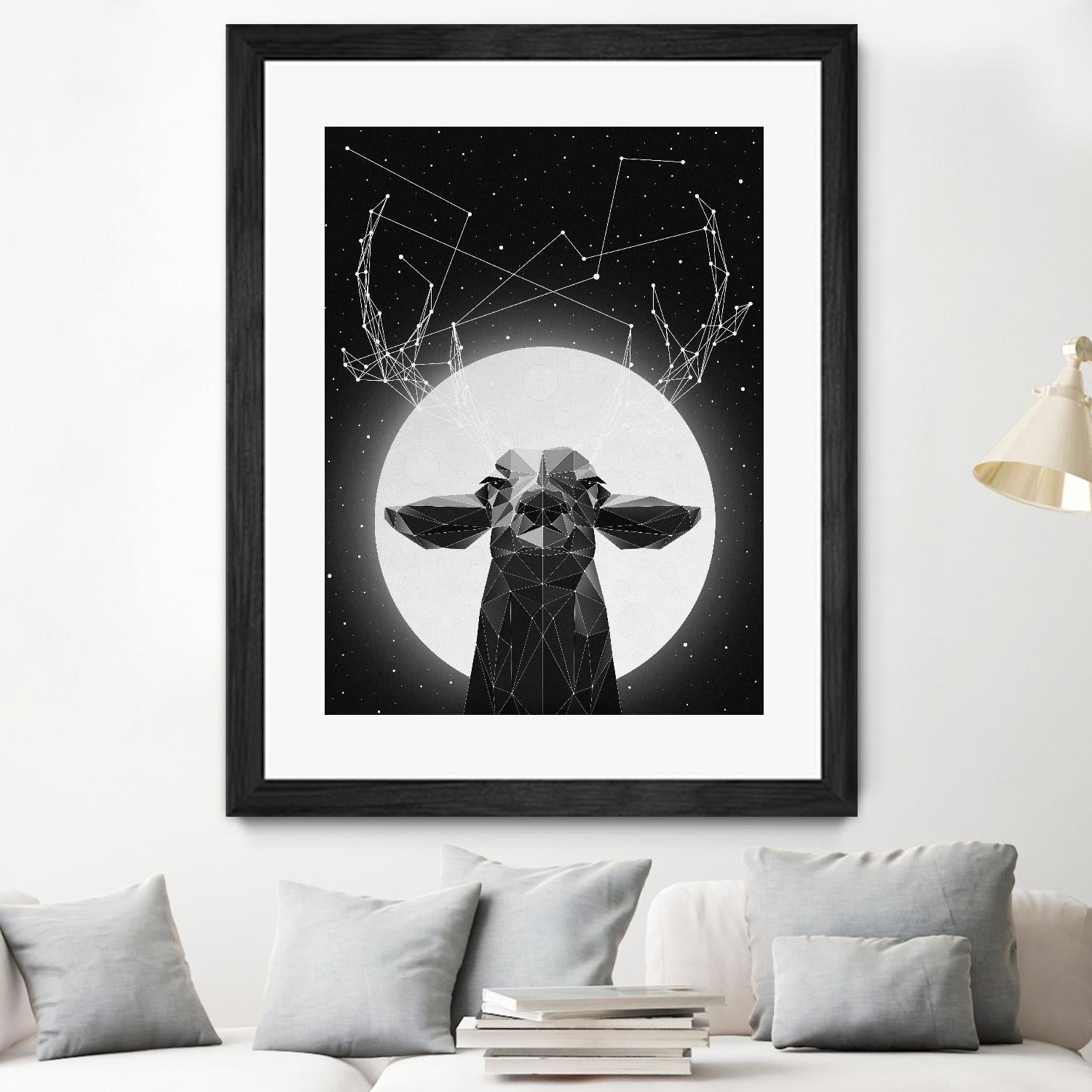 Banyon Deer by Davies Babies on GIANT ART - multicolor animals; contemporary