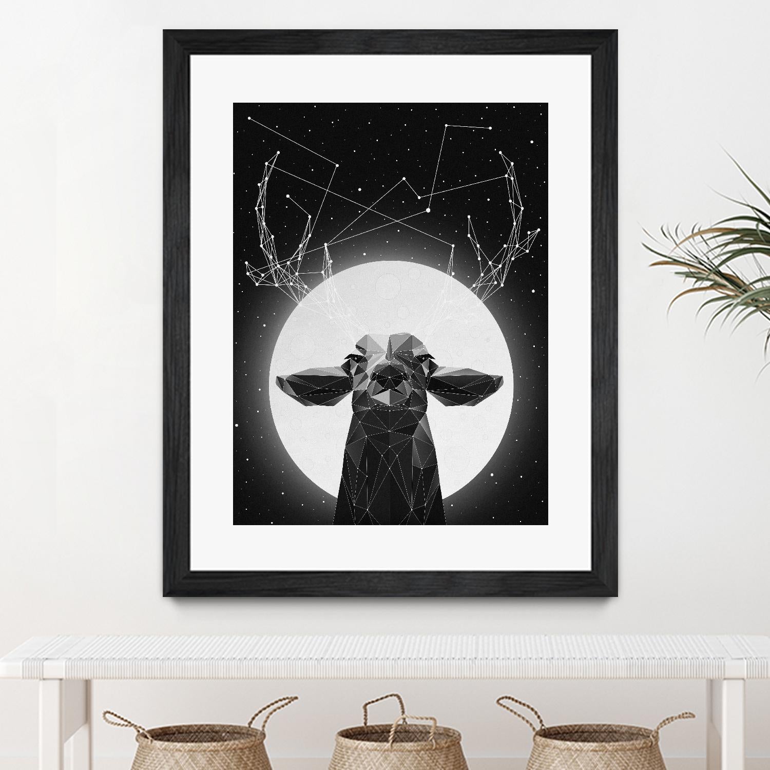 Banyon Deer by Davies Babies on GIANT ART - multicolor animals; contemporary