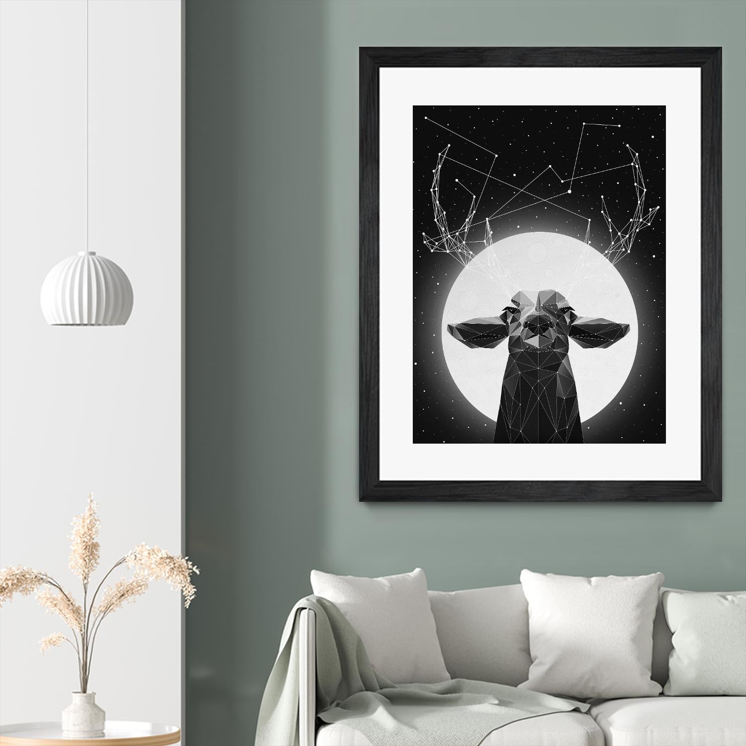 Banyon Deer by Davies Babies on GIANT ART - multicolor animals; contemporary