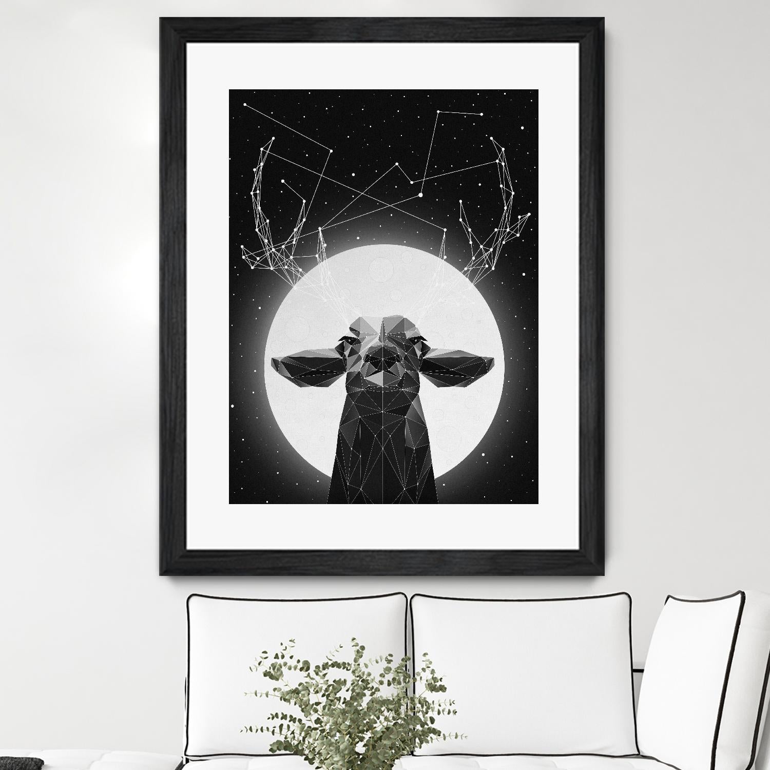 Banyon Deer by Davies Babies on GIANT ART - multicolor animals; contemporary