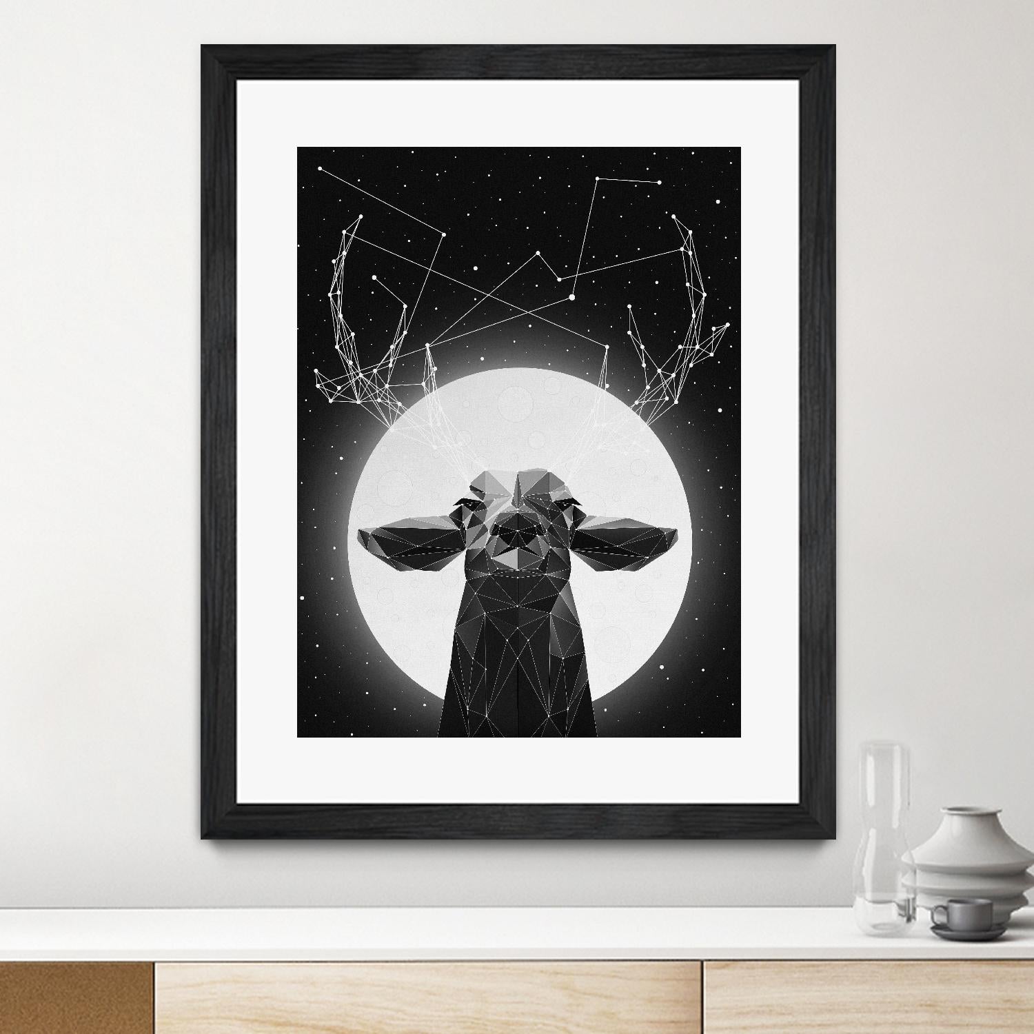 Banyon Deer by Davies Babies on GIANT ART - multicolor animals; contemporary