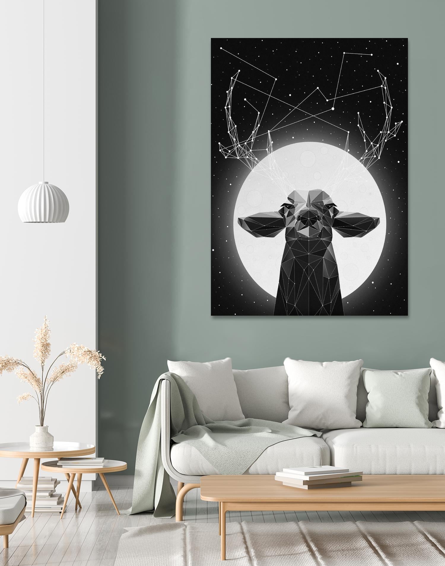 Banyon Deer by Davies Babies on GIANT ART - multicolor animals; contemporary