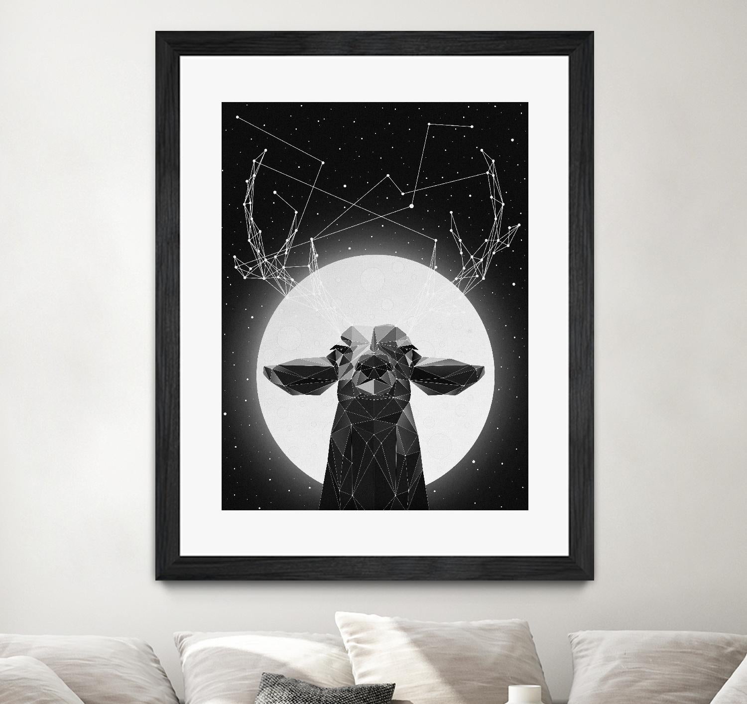 Banyon Deer by Davies Babies on GIANT ART - multicolor animals; contemporary