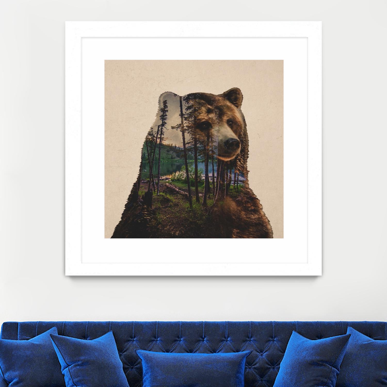 Bear Lake by Davies Babies on GIANT ART - multicolor animals; contemporary