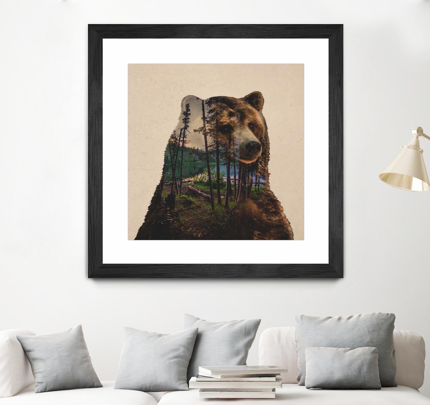 Bear Lake by Davies Babies on GIANT ART - multicolor animals; contemporary