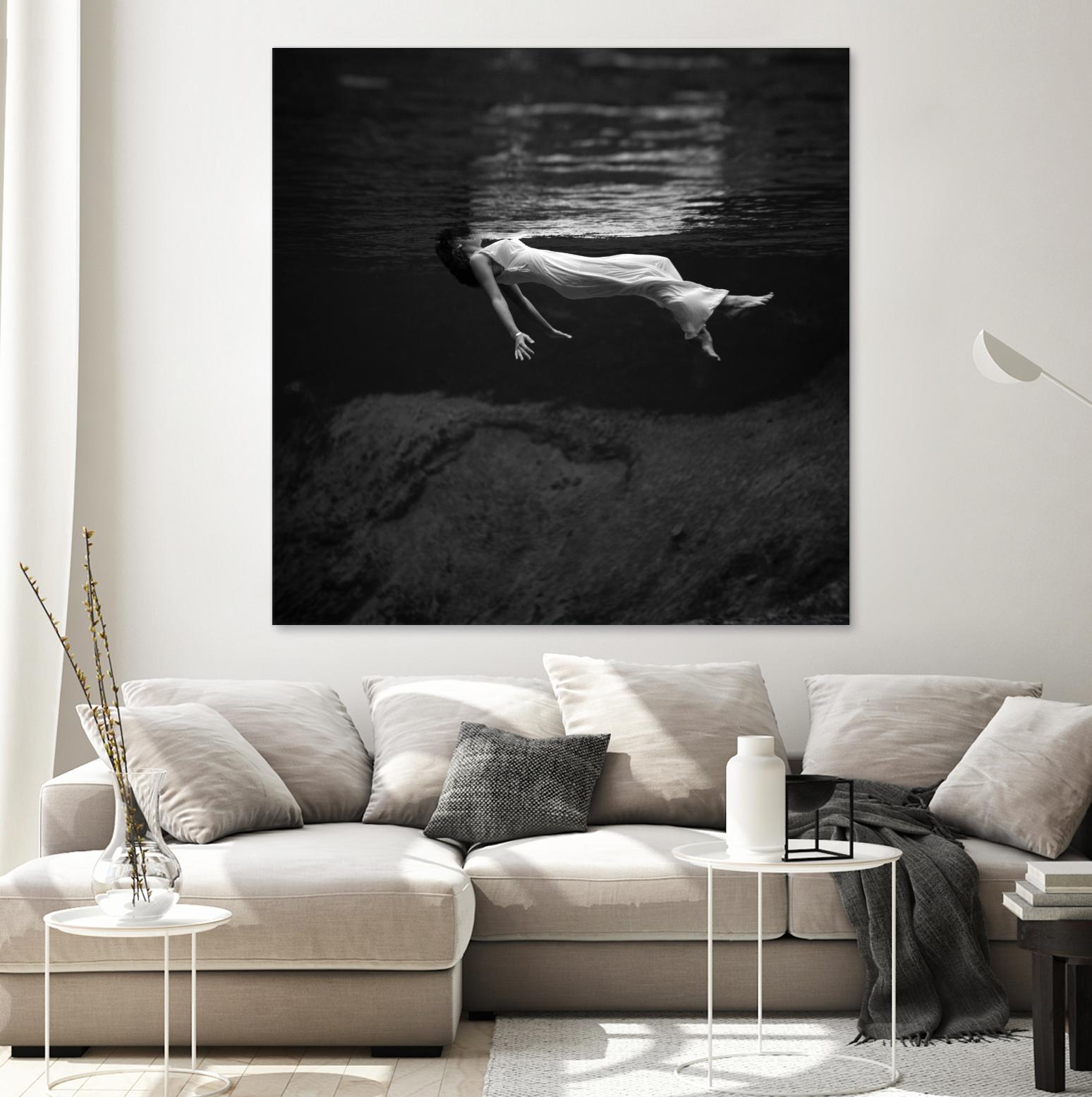 Weeki Wachee Spring, Florida (1947) by Toni Frissell on GIANT ART - multicolor photography; figurative