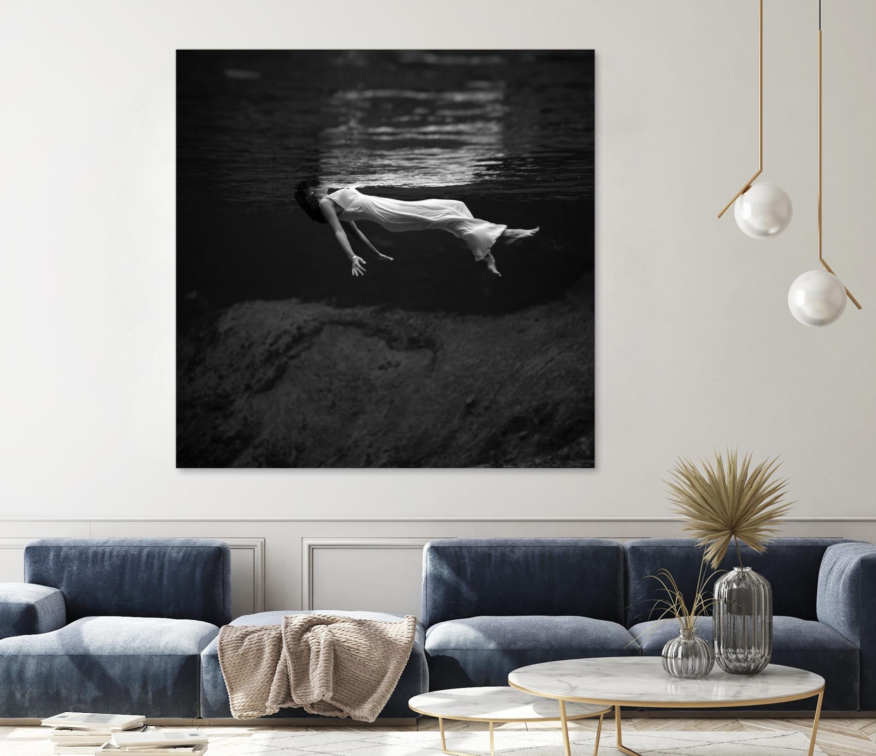 Weeki Wachee Spring, Florida (1947) by Toni Frissell on GIANT ART - multicolor photography; figurative