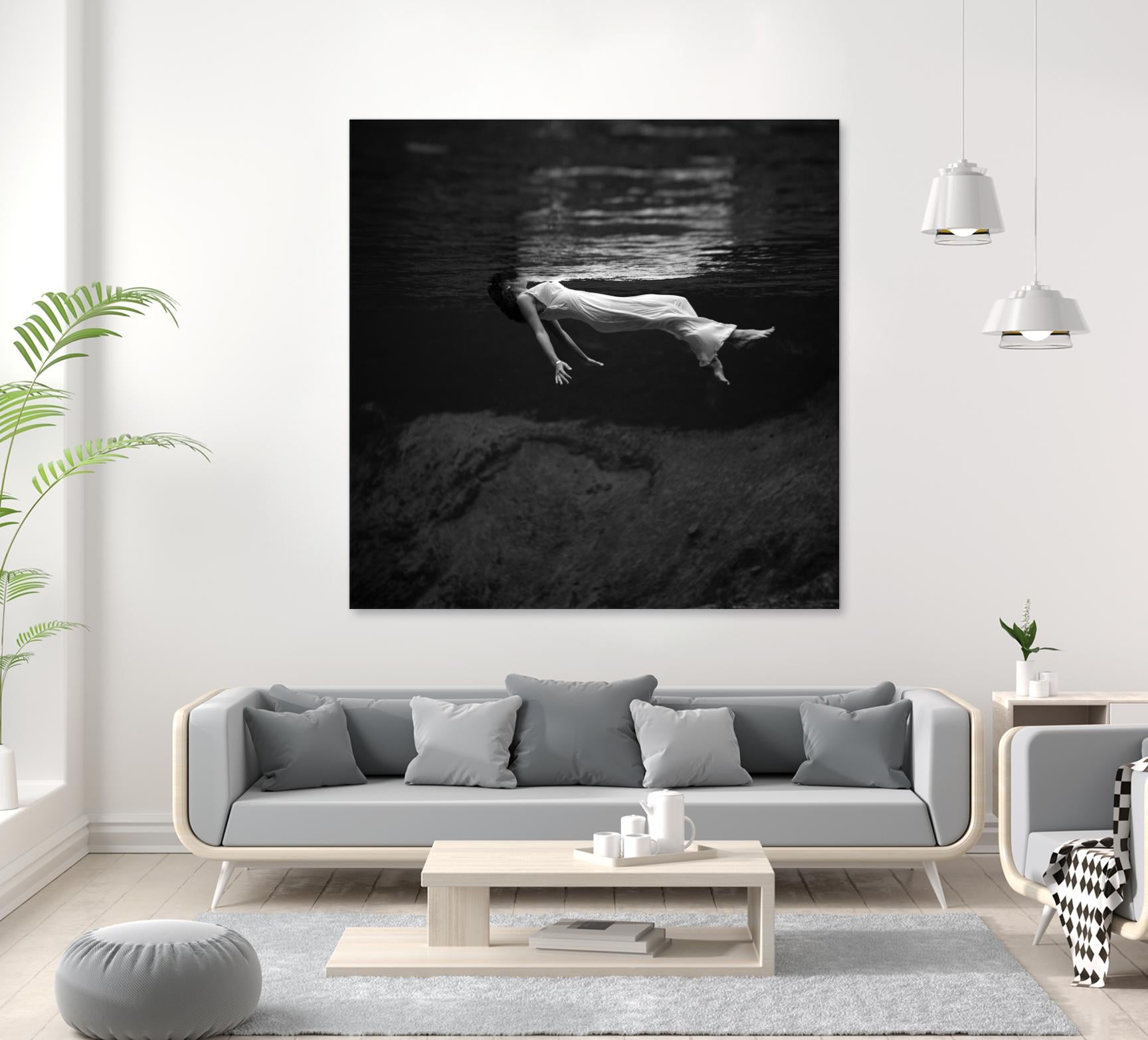 Weeki Wachee Spring, Florida (1947) by Toni Frissell on GIANT ART - multicolor photography; figurative