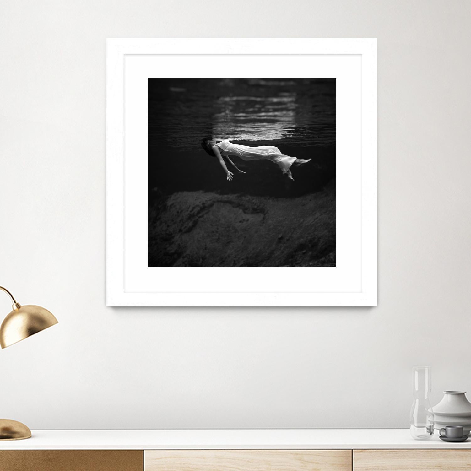 Weeki Wachee Spring, Florida (1947) by Toni Frissell on GIANT ART - multicolor photography; figurative