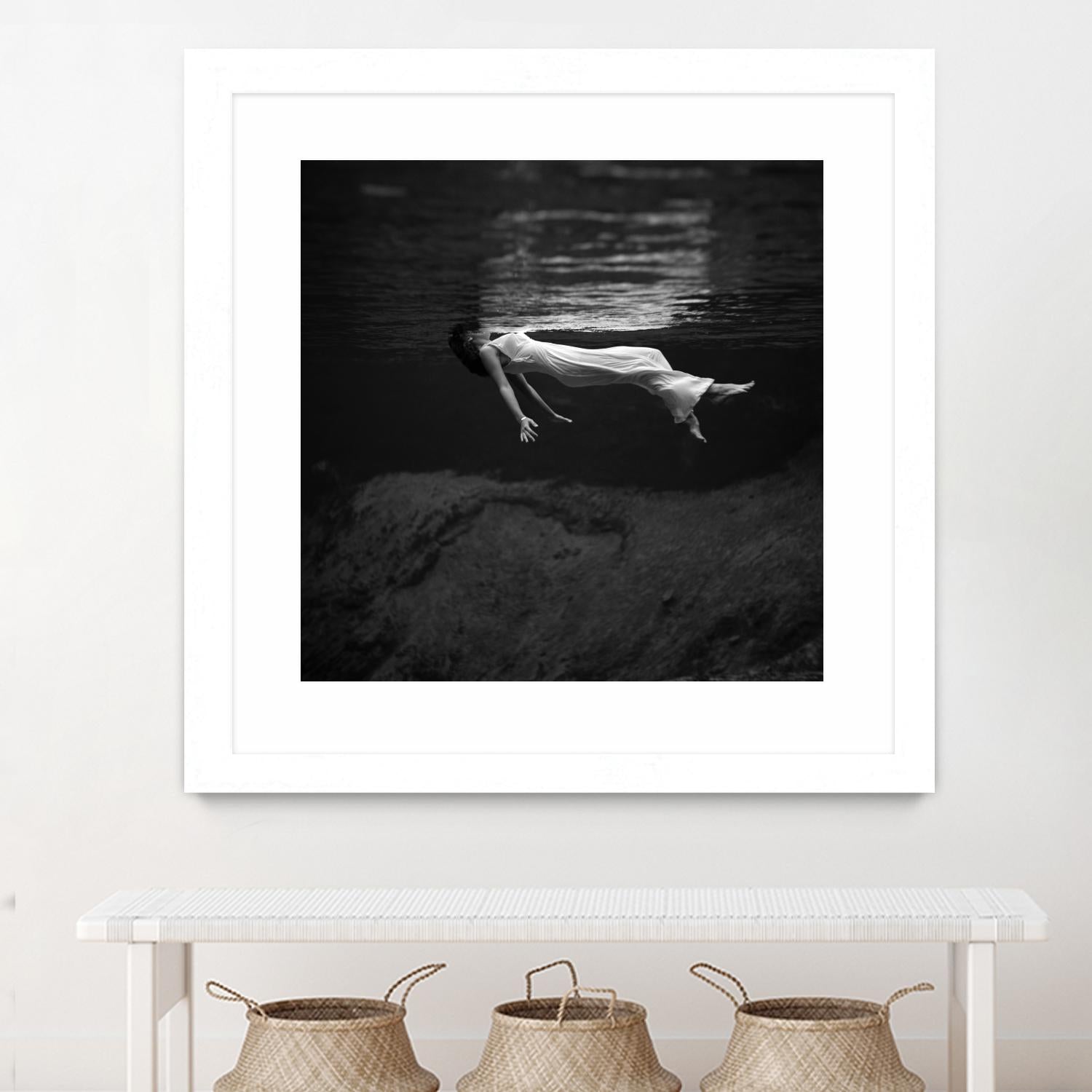 Weeki Wachee Spring, Florida (1947) by Toni Frissell on GIANT ART - multicolor photography; figurative