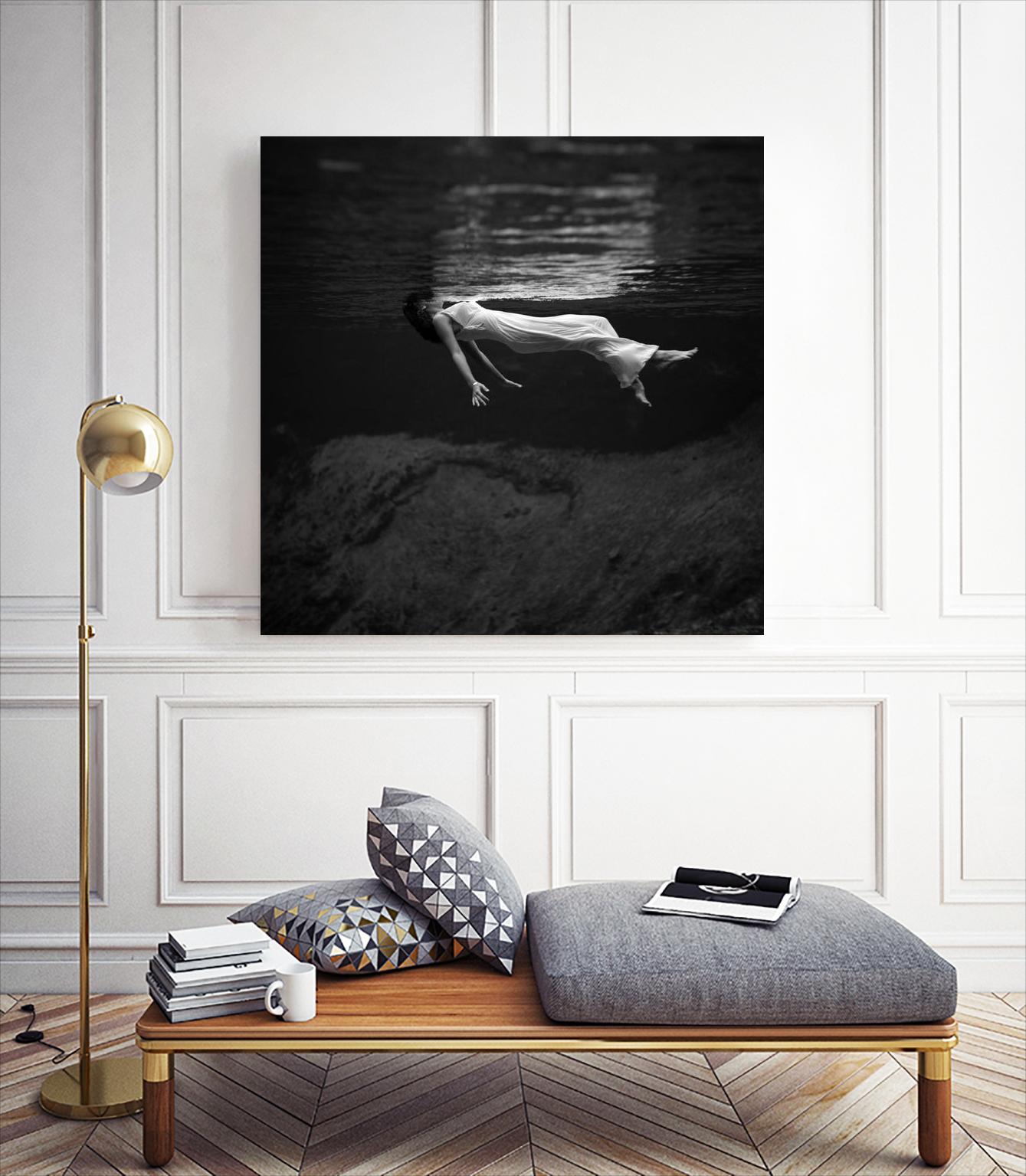 Weeki Wachee Spring, Florida (1947) by Toni Frissell on GIANT ART - multicolor photography; figurative