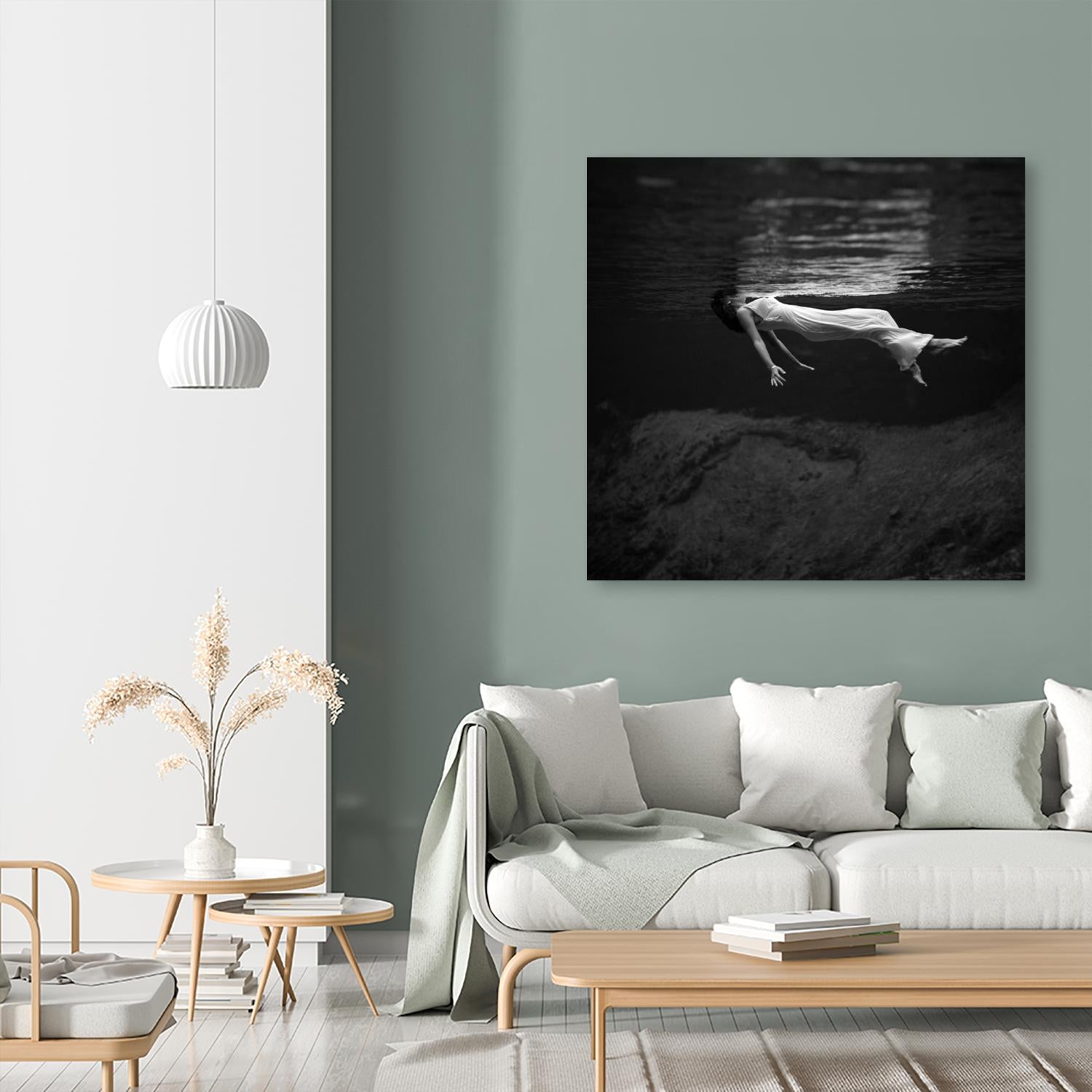 Weeki Wachee Spring, Florida (1947) by Toni Frissell on GIANT ART - multicolor photography; figurative