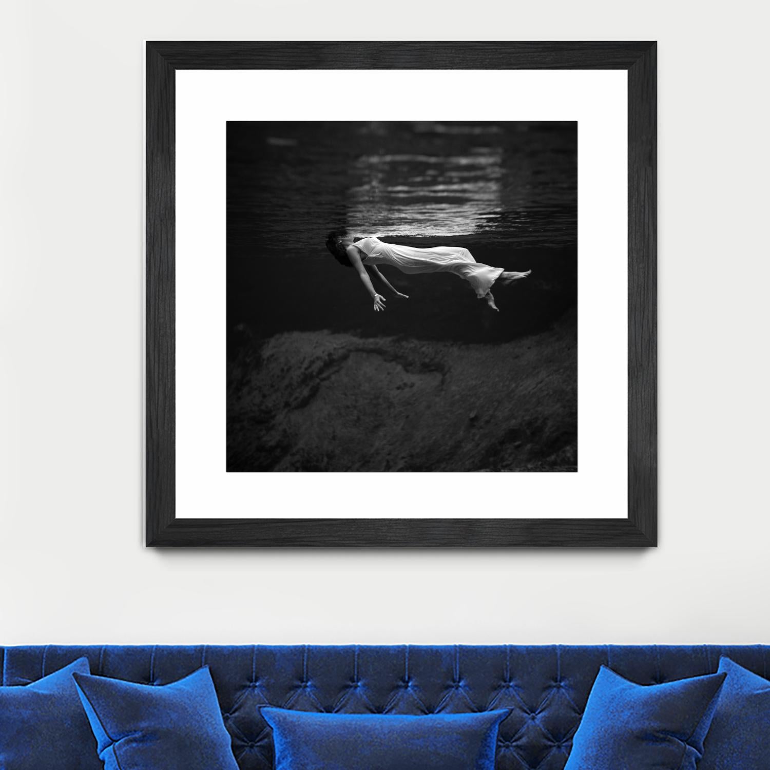 Weeki Wachee Spring, Florida (1947) by Toni Frissell on GIANT ART - multicolor photography; figurative