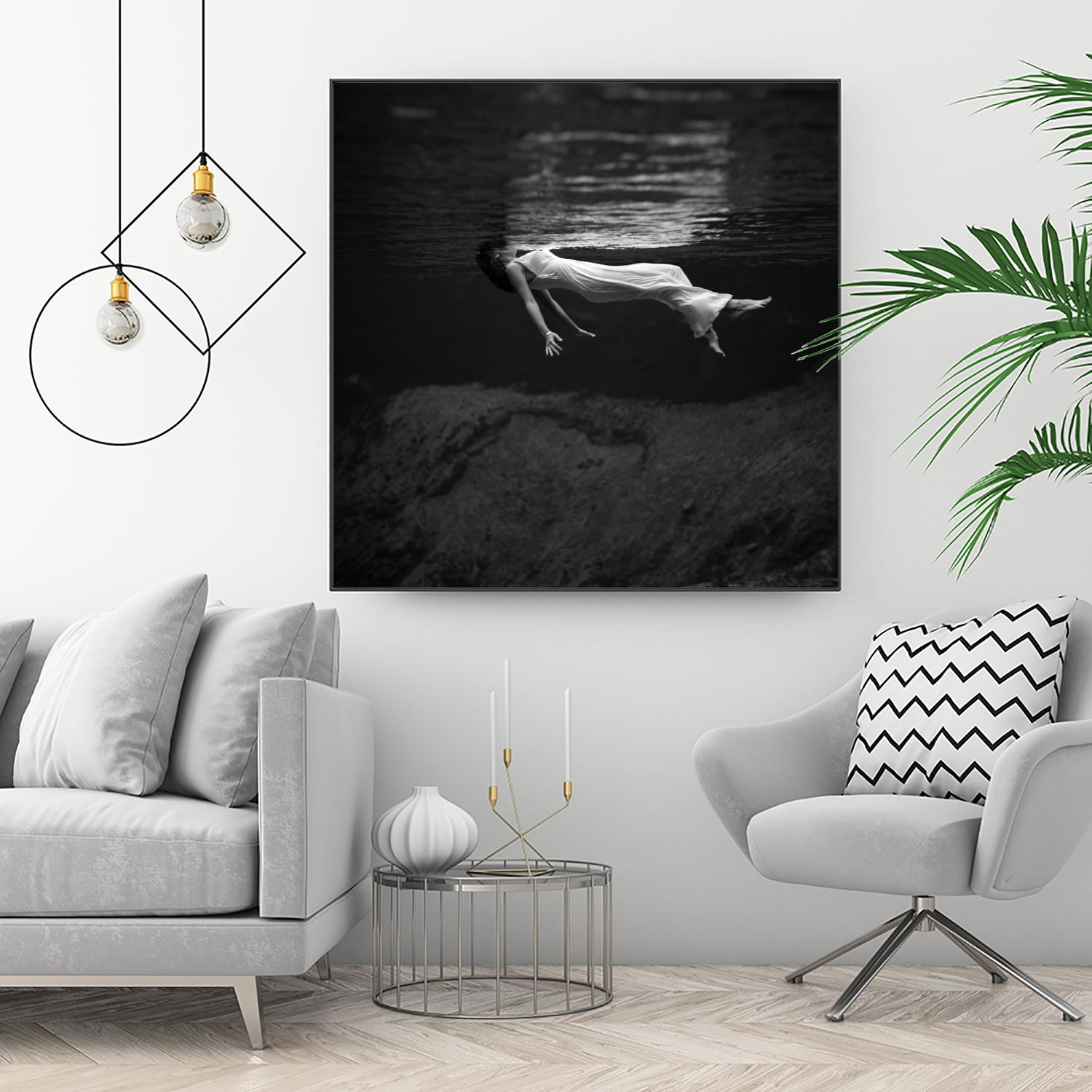 Weeki Wachee Spring, Florida (1947) by Toni Frissell on GIANT ART - multicolor photography; figurative