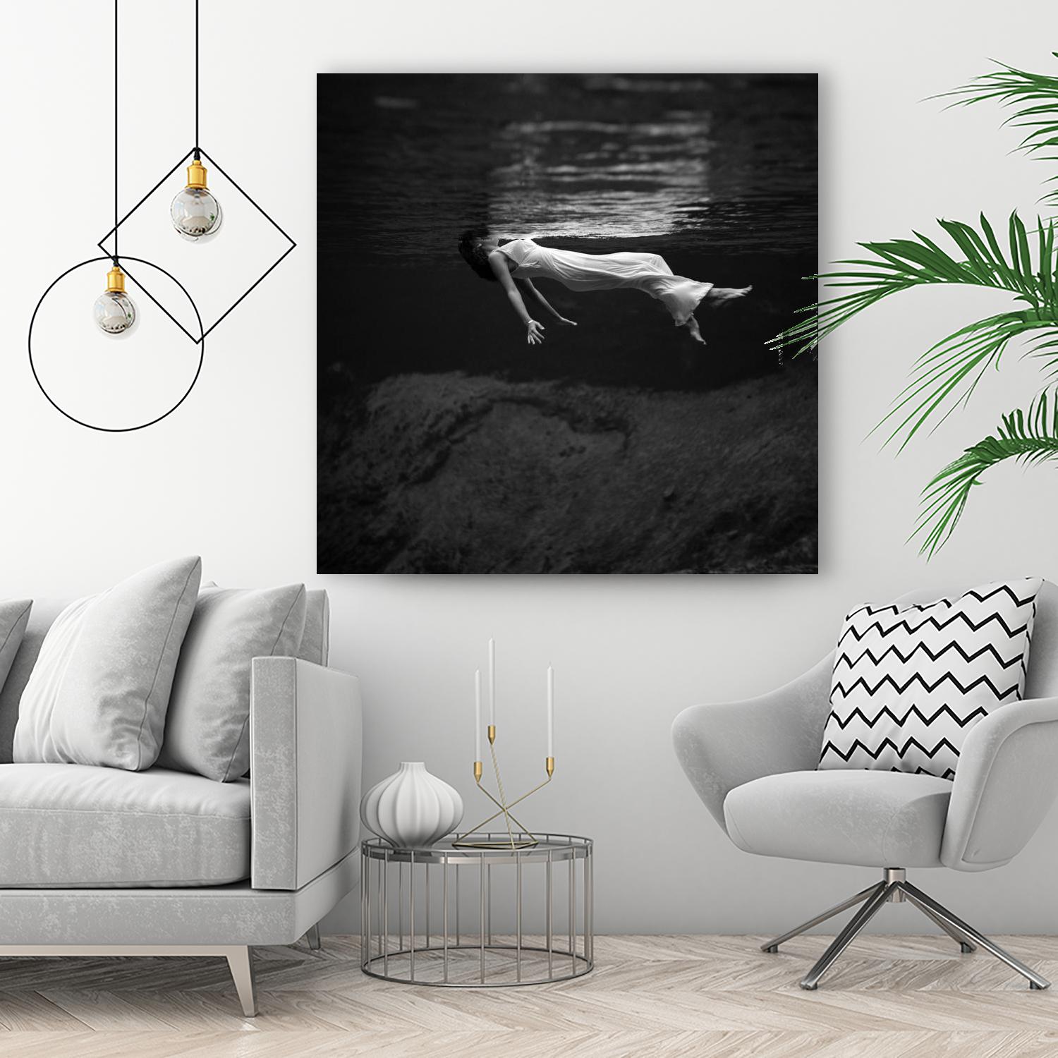 Weeki Wachee Spring, Florida (1947) by Toni Frissell on GIANT ART - multicolor photography; figurative