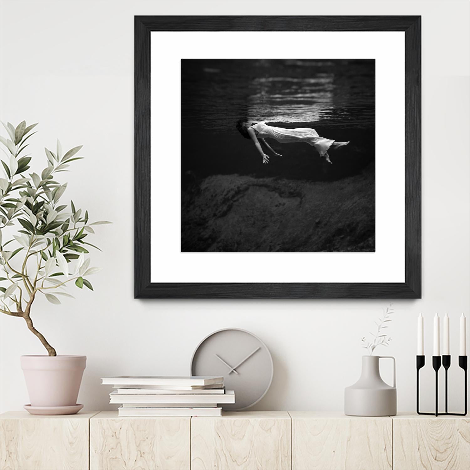 Weeki Wachee Spring, Florida (1947) by Toni Frissell on GIANT ART - multicolor photography; figurative