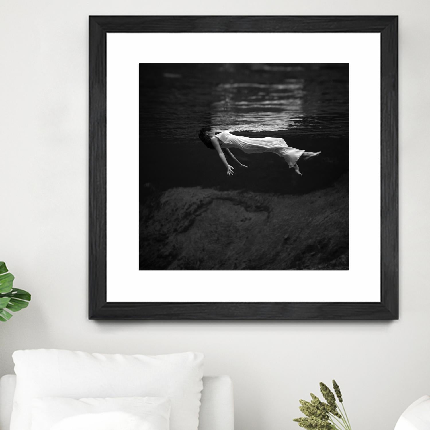 Weeki Wachee Spring, Florida (1947) by Toni Frissell on GIANT ART - multicolor photography; figurative