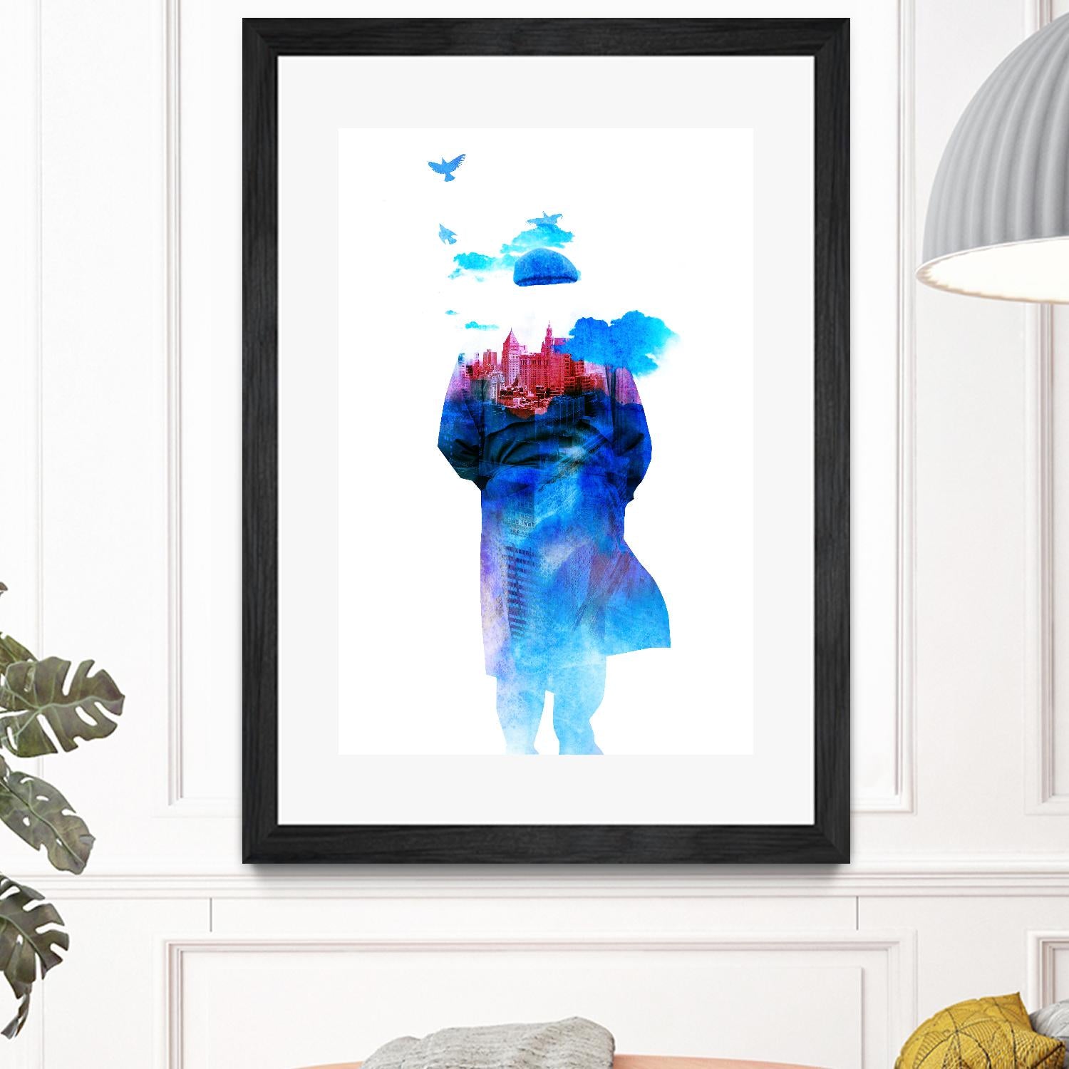 Get Away From Town by Robert Farkas on GIANT ART - white contemporary