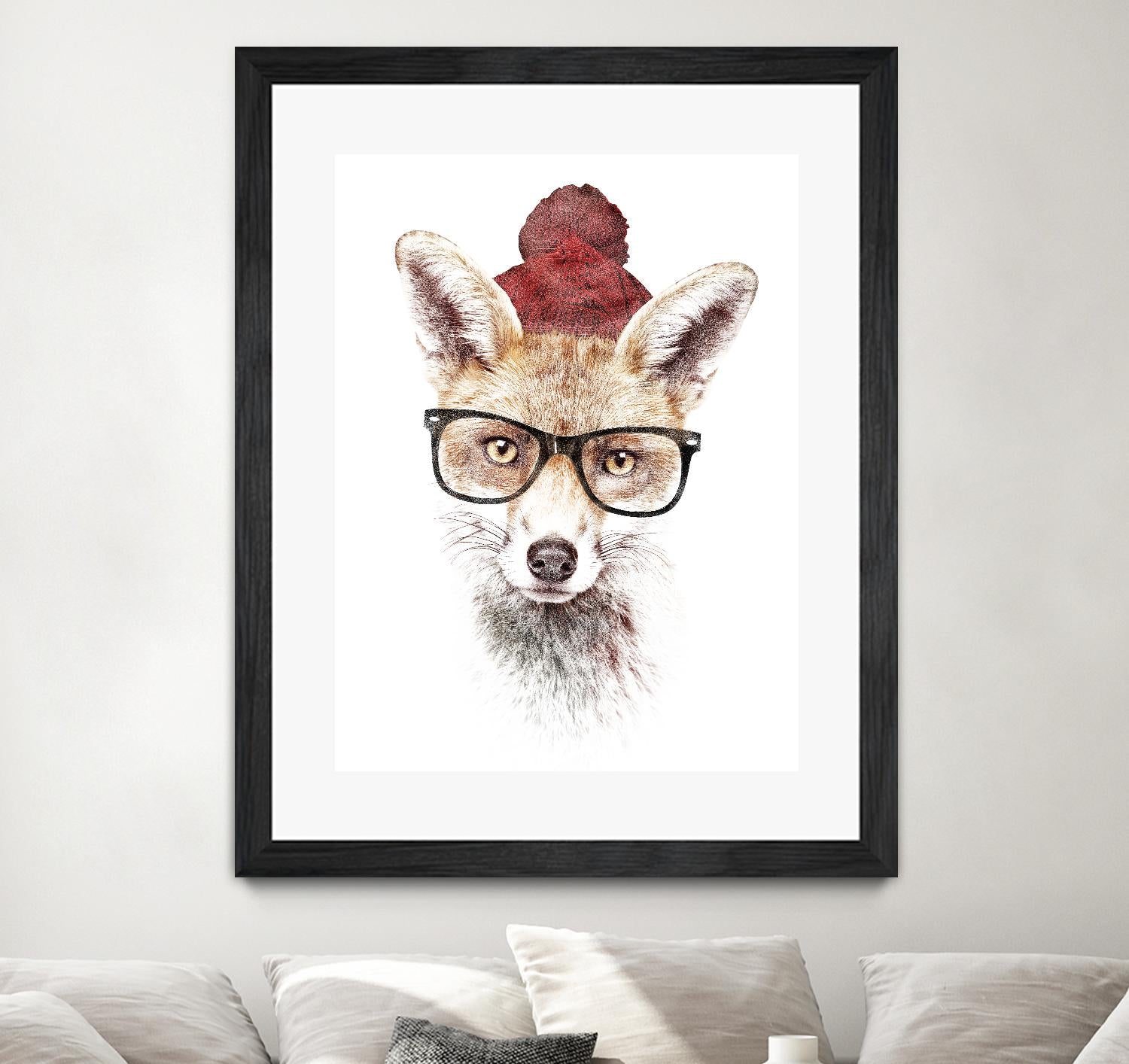 It's Pretty Cold Outside by Robert Farkas on GIANT ART - white animals