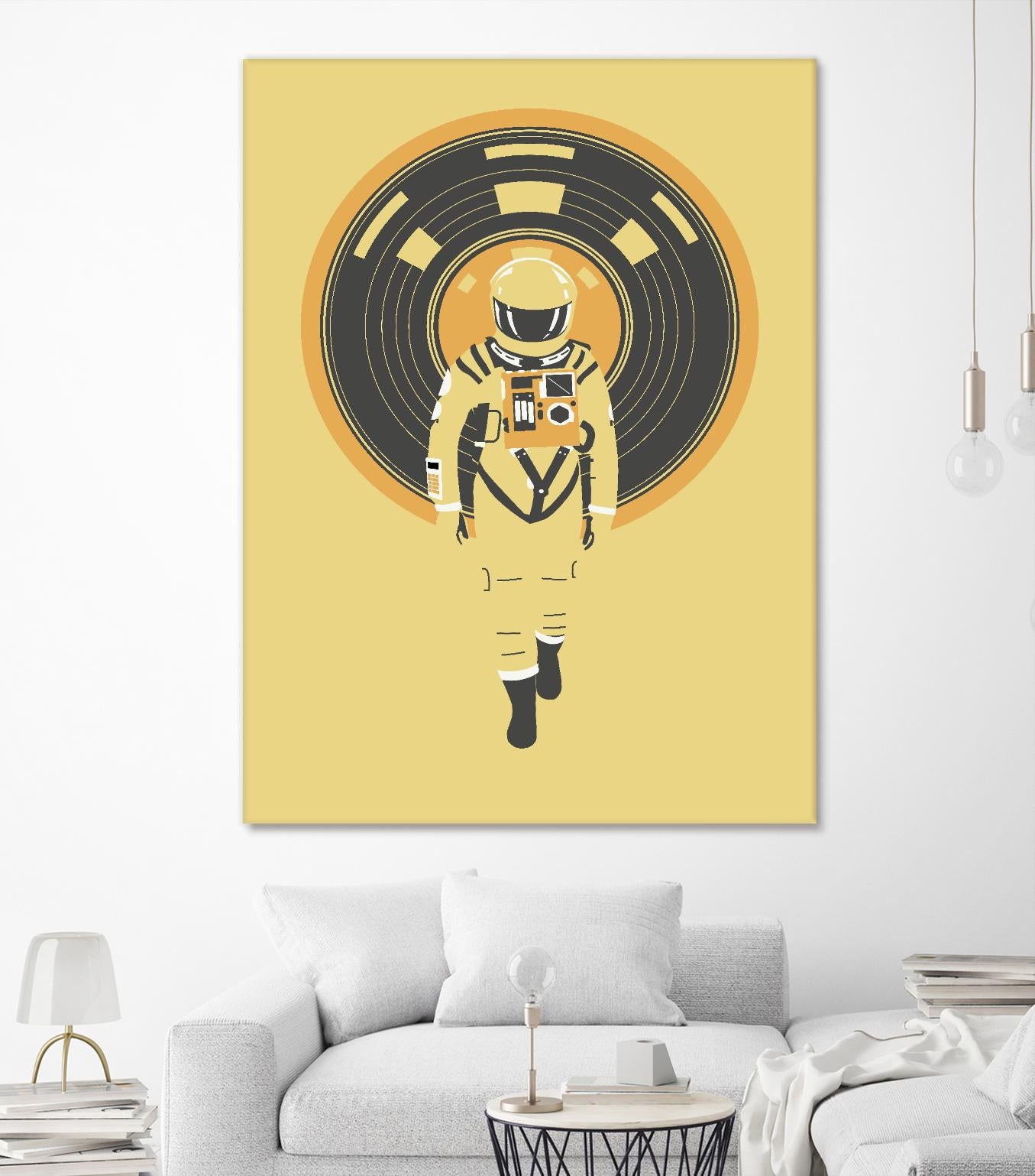 DJ Hal by Robert Farkas on GIANT ART - brown contemporary