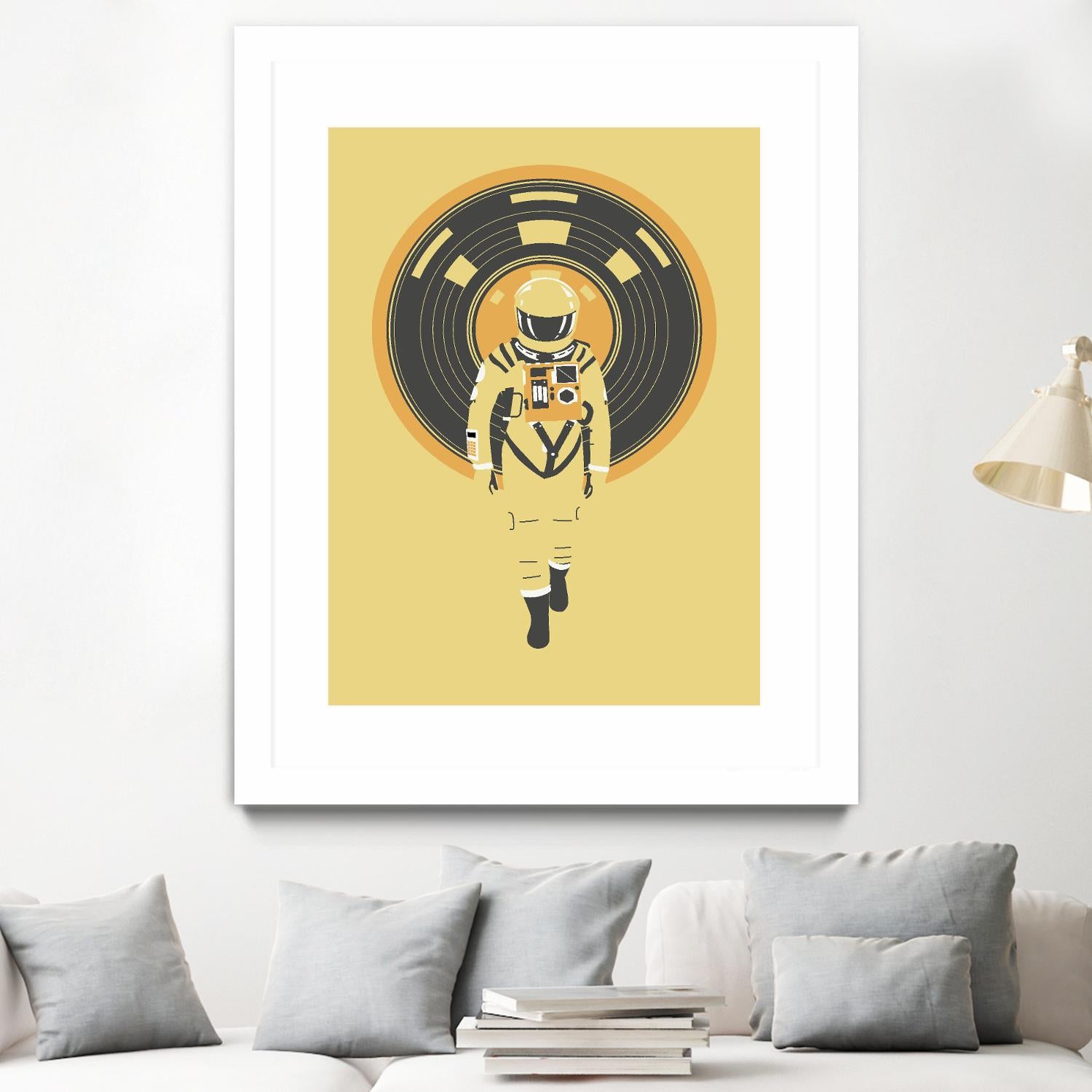 DJ Hal by Robert Farkas on GIANT ART - brown contemporary