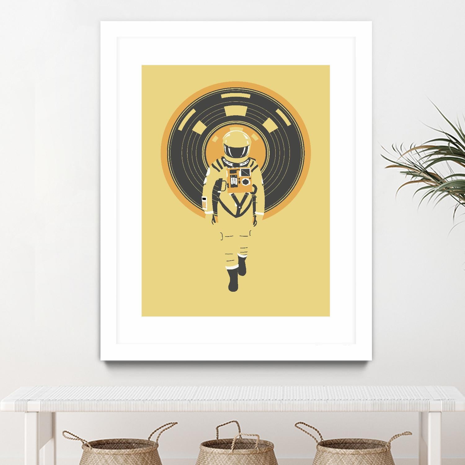 DJ Hal by Robert Farkas on GIANT ART - brown contemporary