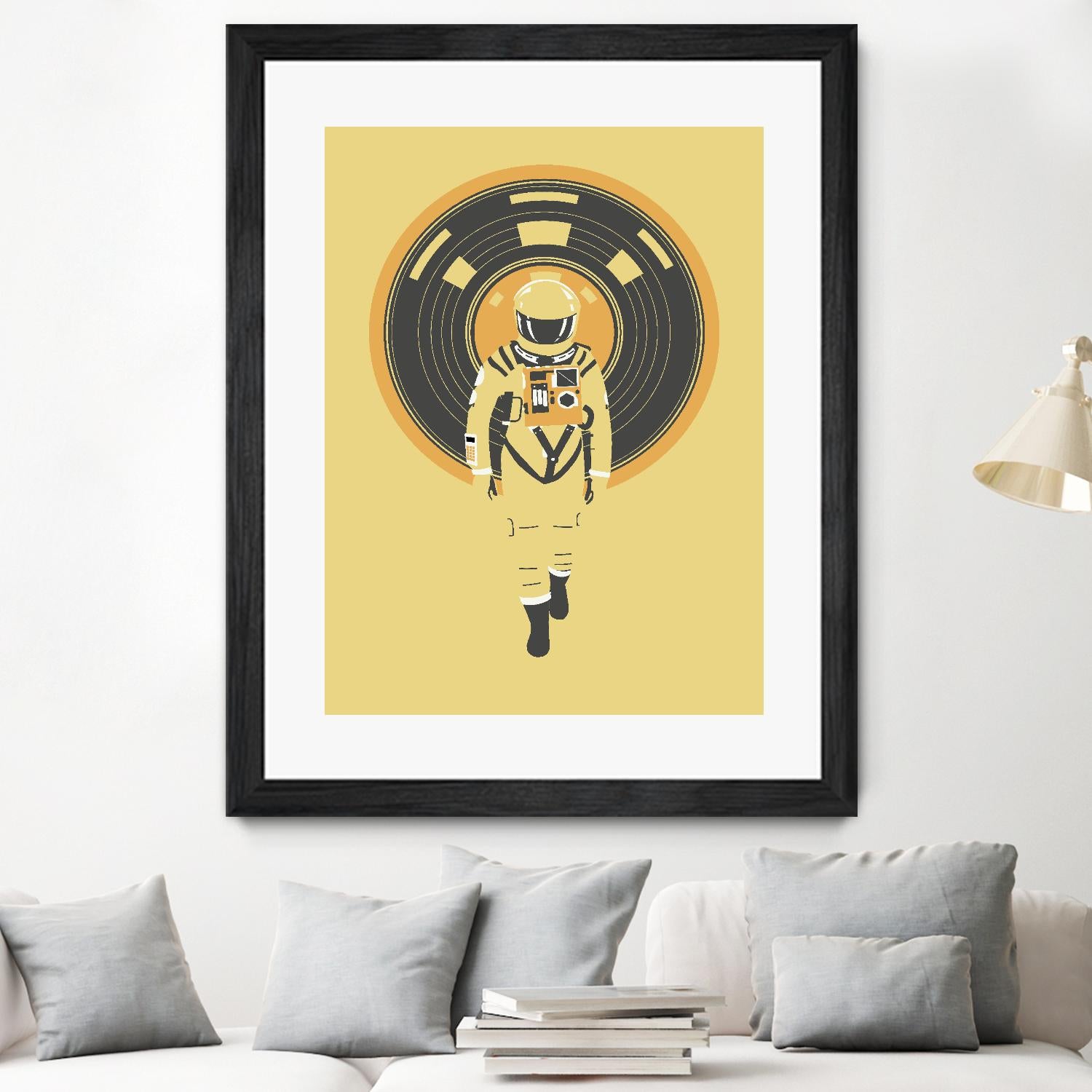 DJ Hal by Robert Farkas on GIANT ART - brown contemporary