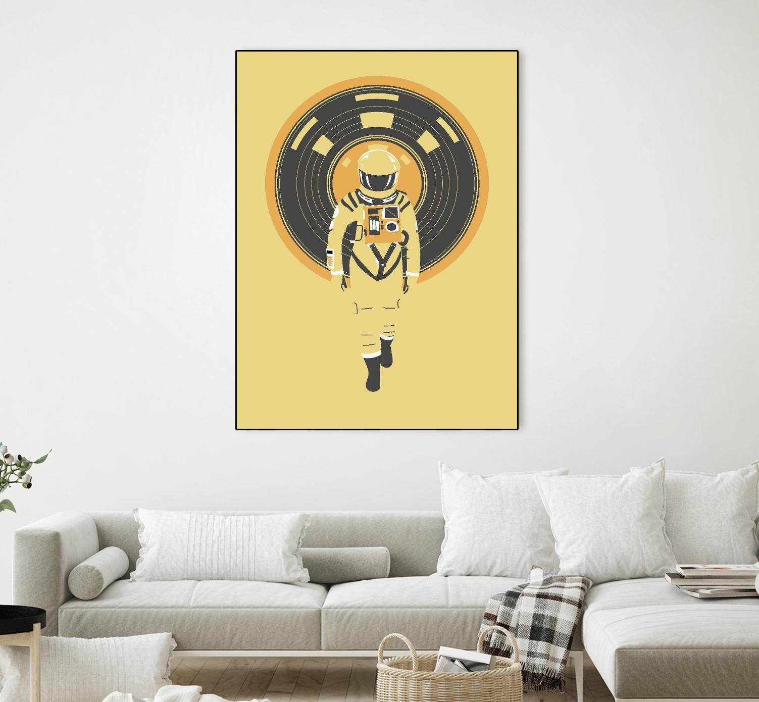 DJ Hal by Robert Farkas on GIANT ART - brown contemporary