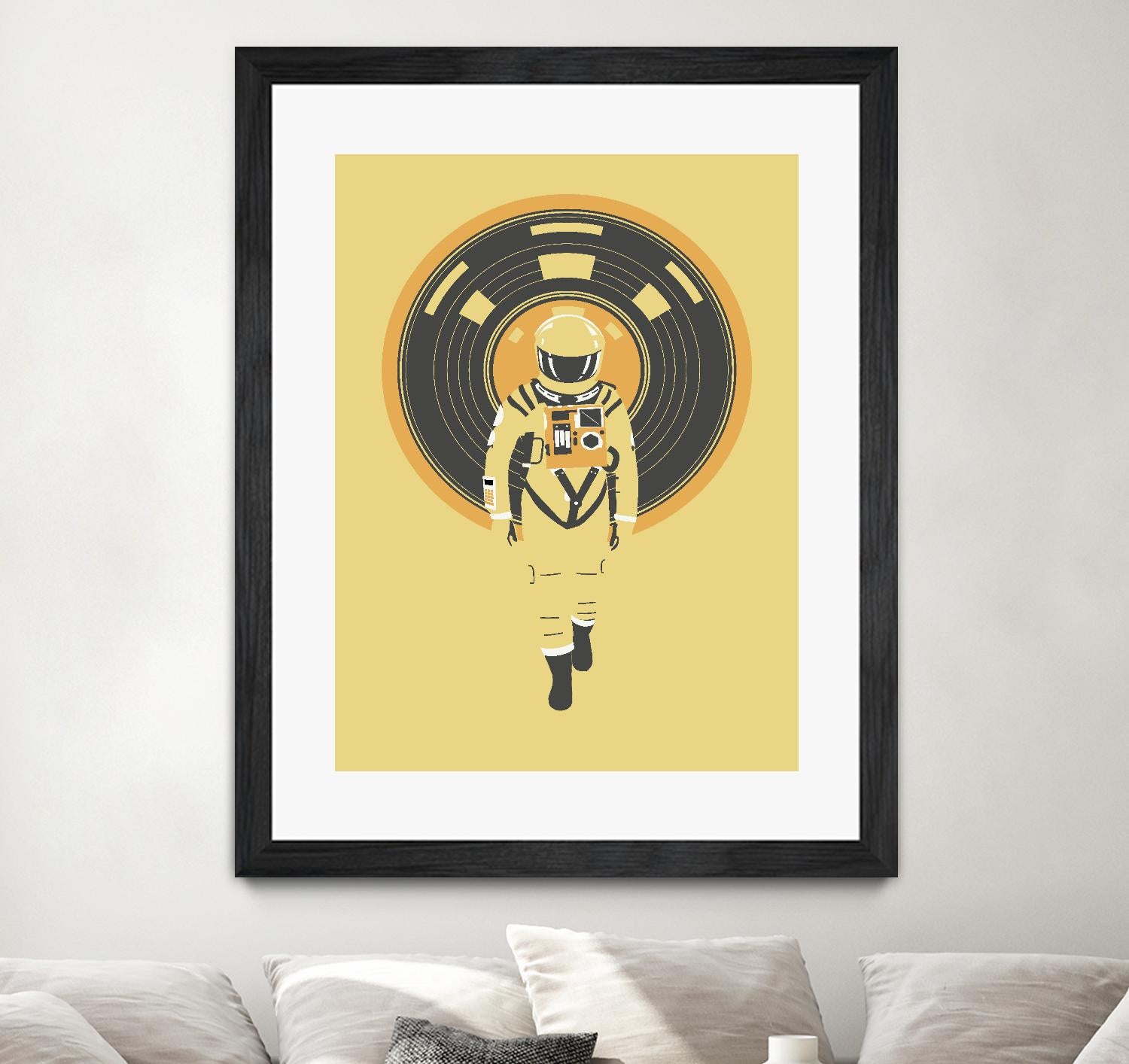 DJ Hal by Robert Farkas on GIANT ART - brown contemporary