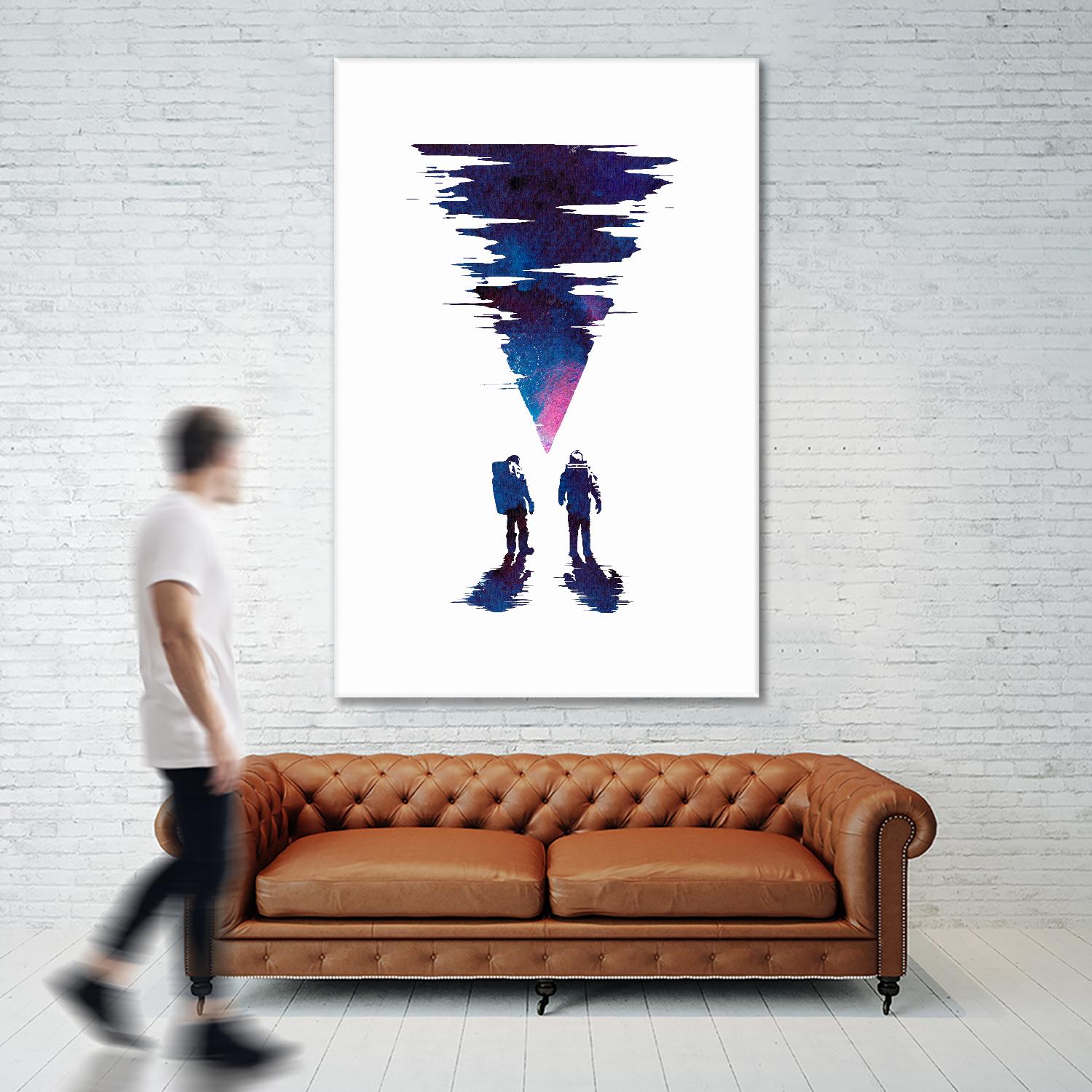 The Thing by Robert Farkas on GIANT ART - pink contemporary