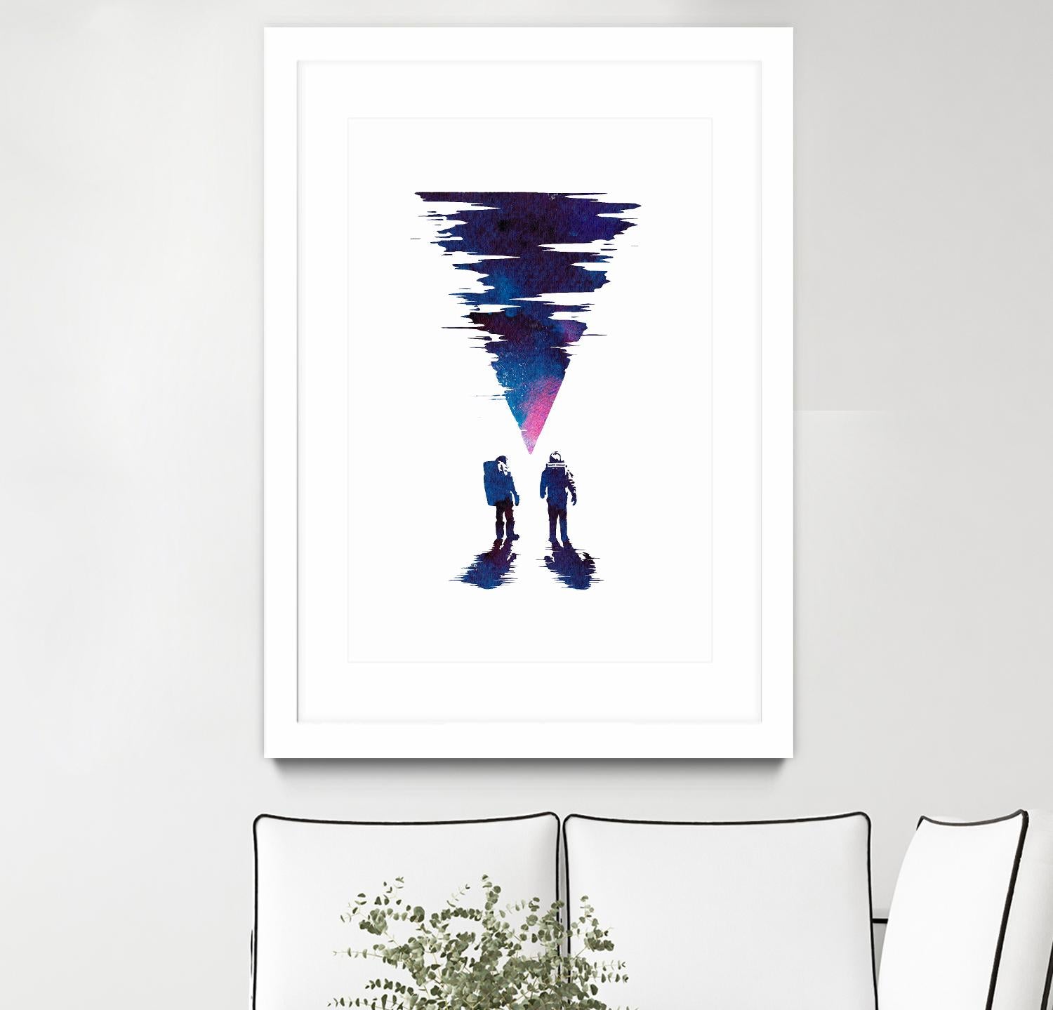 The Thing by Robert Farkas on GIANT ART - pink contemporary