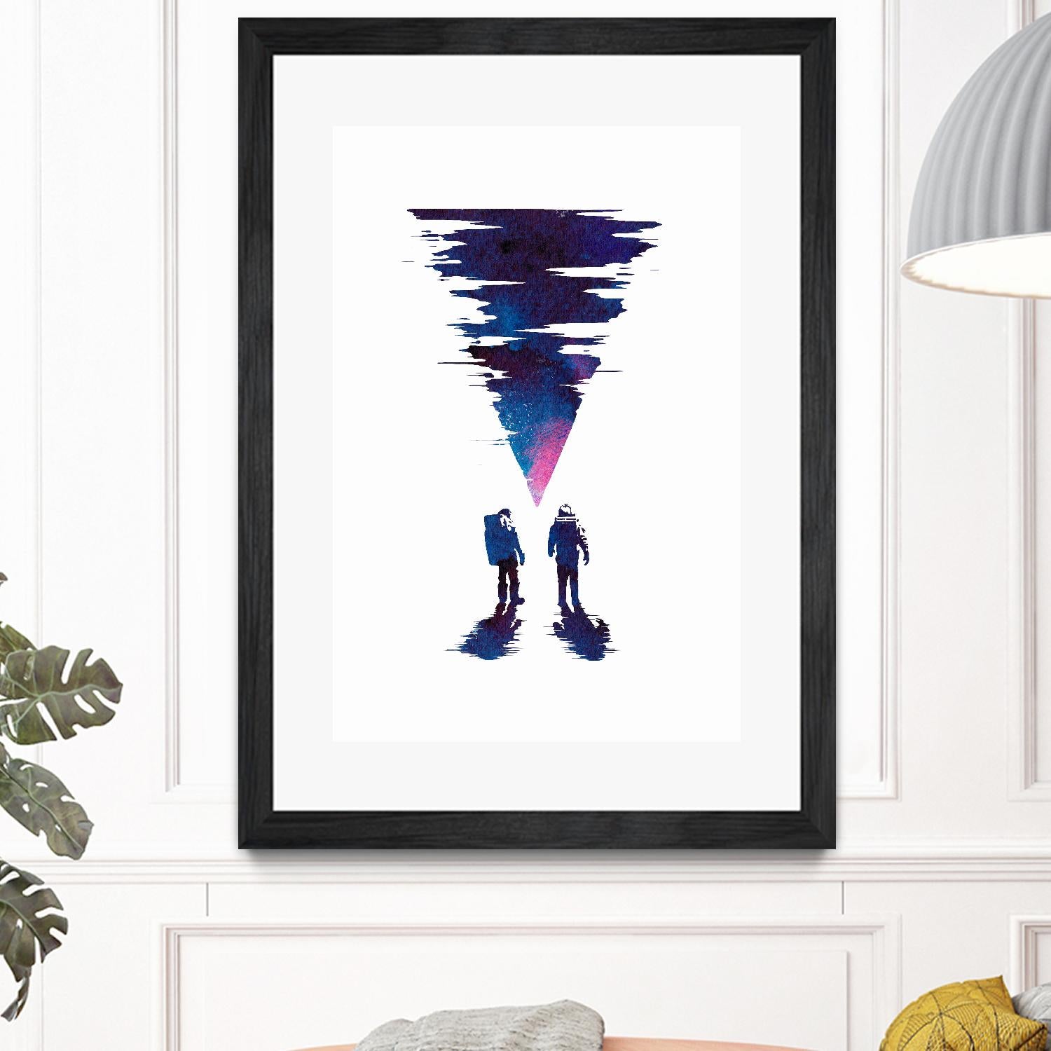 The Thing by Robert Farkas on GIANT ART - pink contemporary